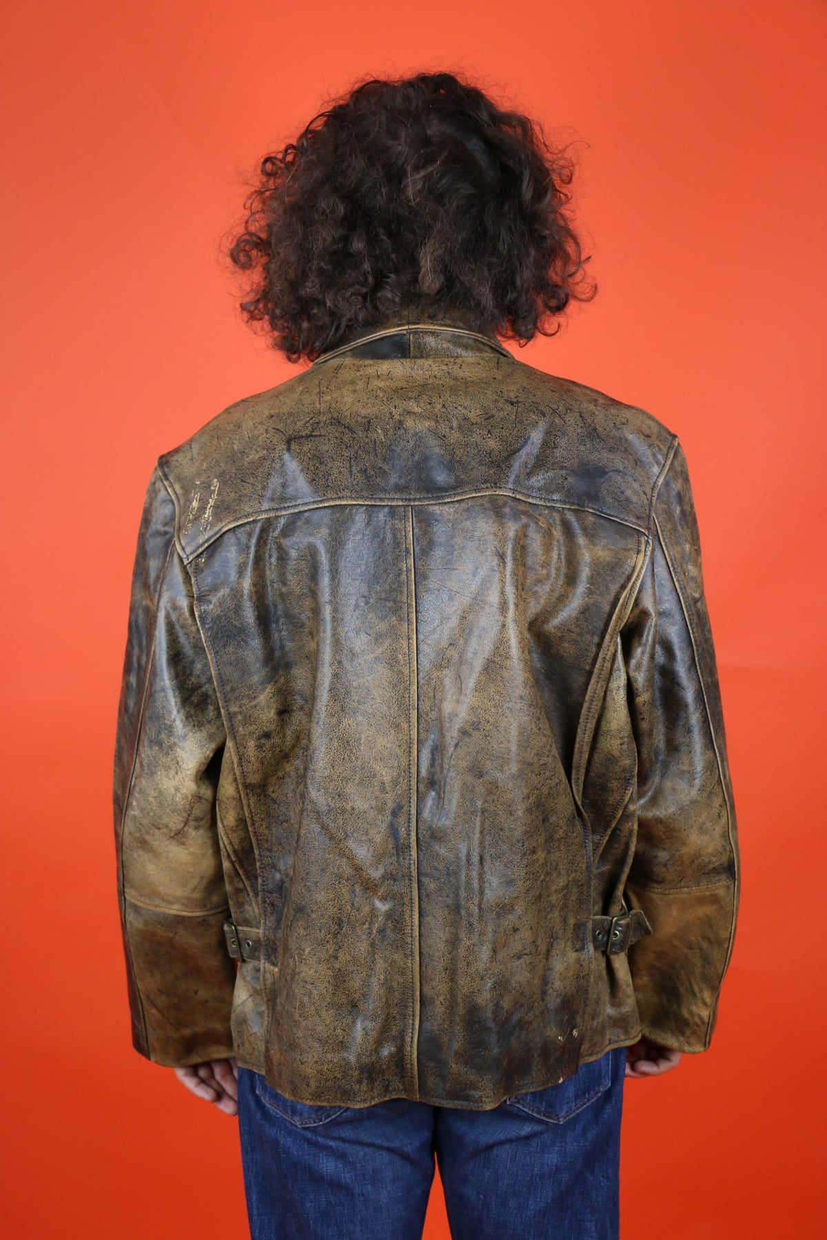 USA Motor Leather Jacket - vintage clothing clochard92.com