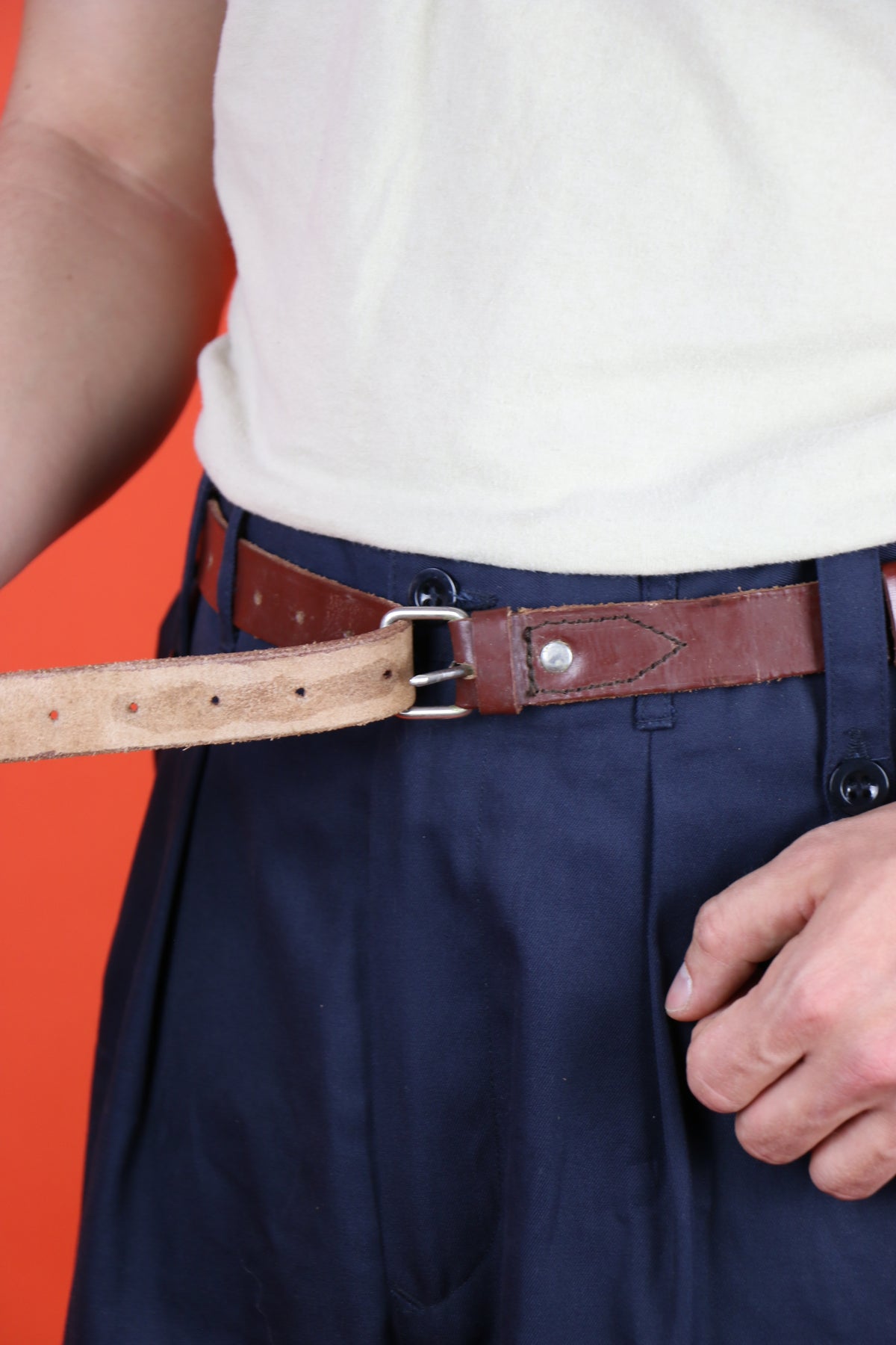 Romanian Military Belt 70s - Vintage clothing clochard92.com