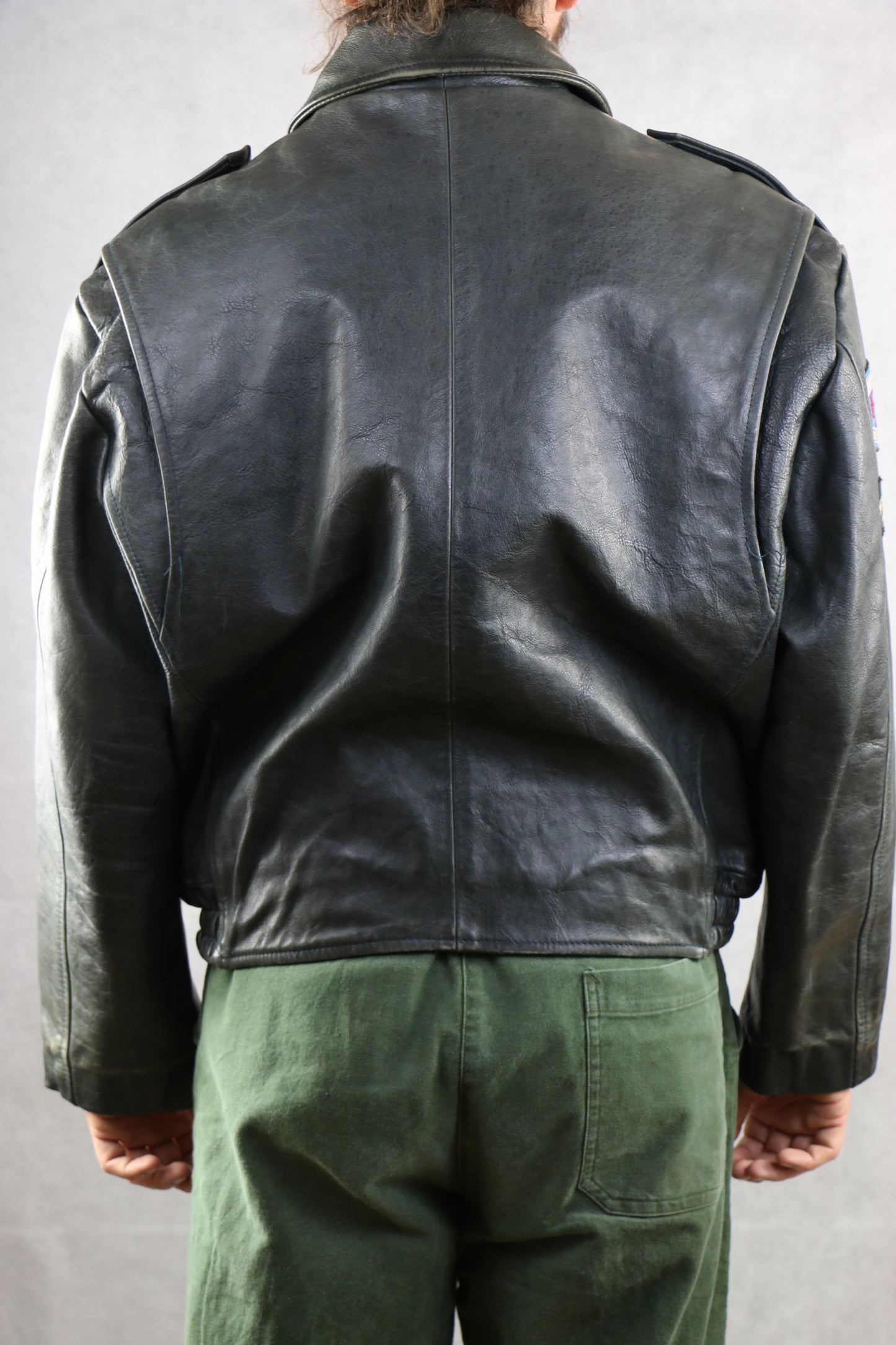 Replay Leather Jacket 1981 - vintage clothing clochard92.com