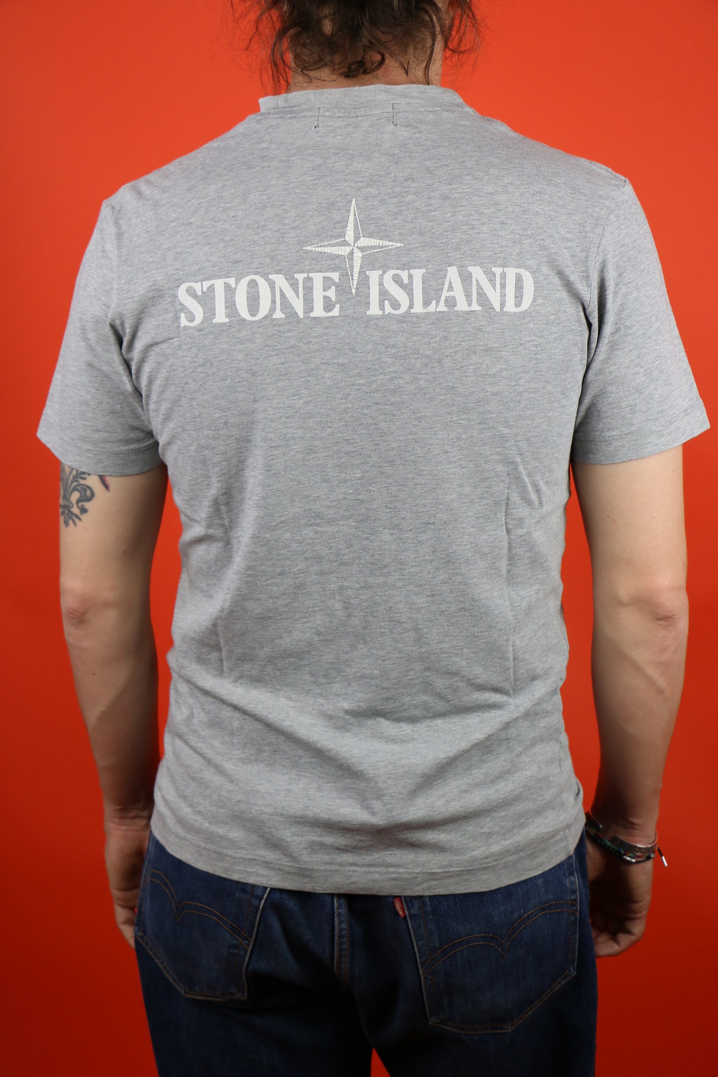 Stone Island Grey T-Shirt - vintage clothing clochard92.com