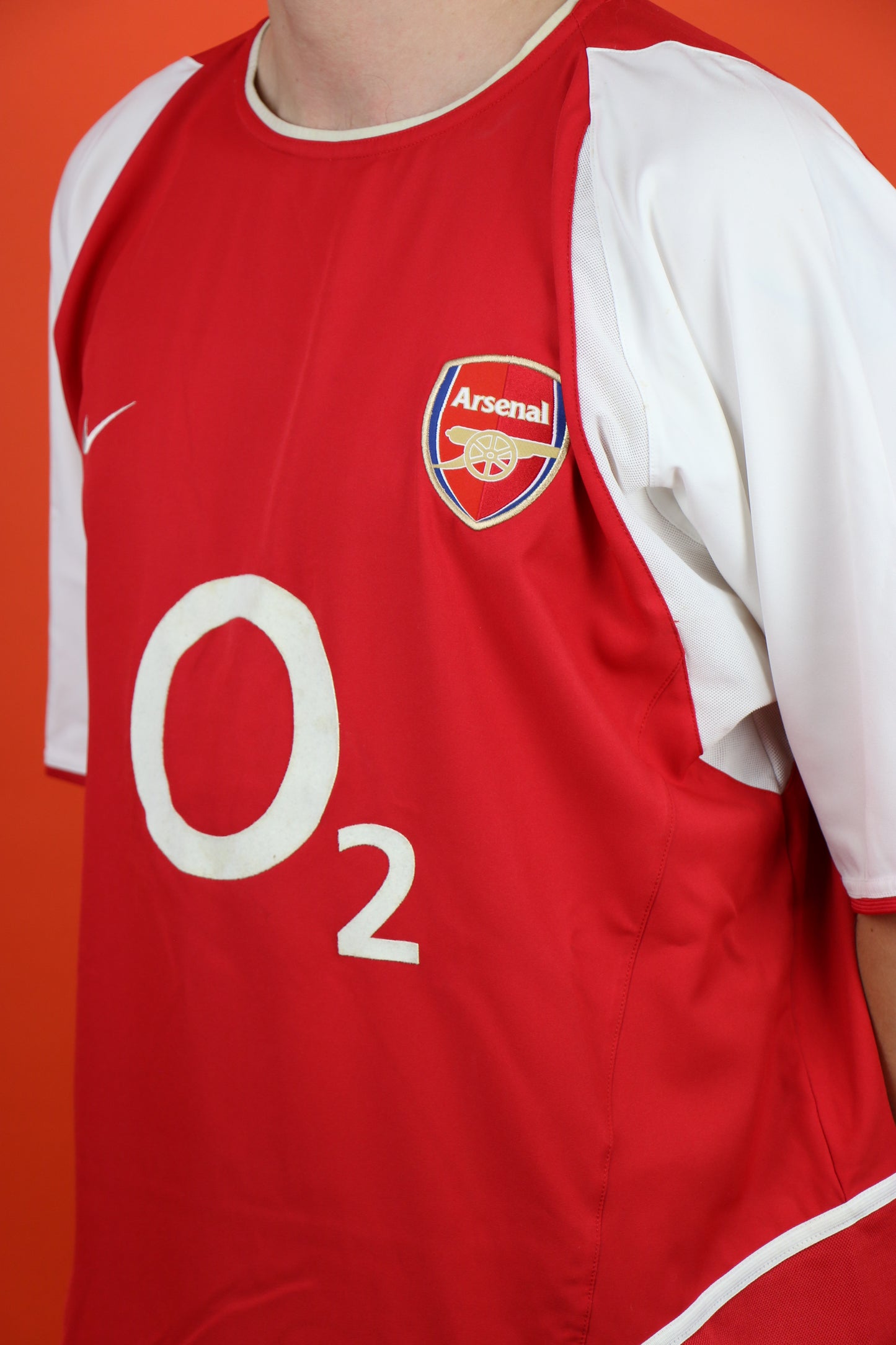 Arsenal Football Jersey 2002- vintage clothing clochard92.com