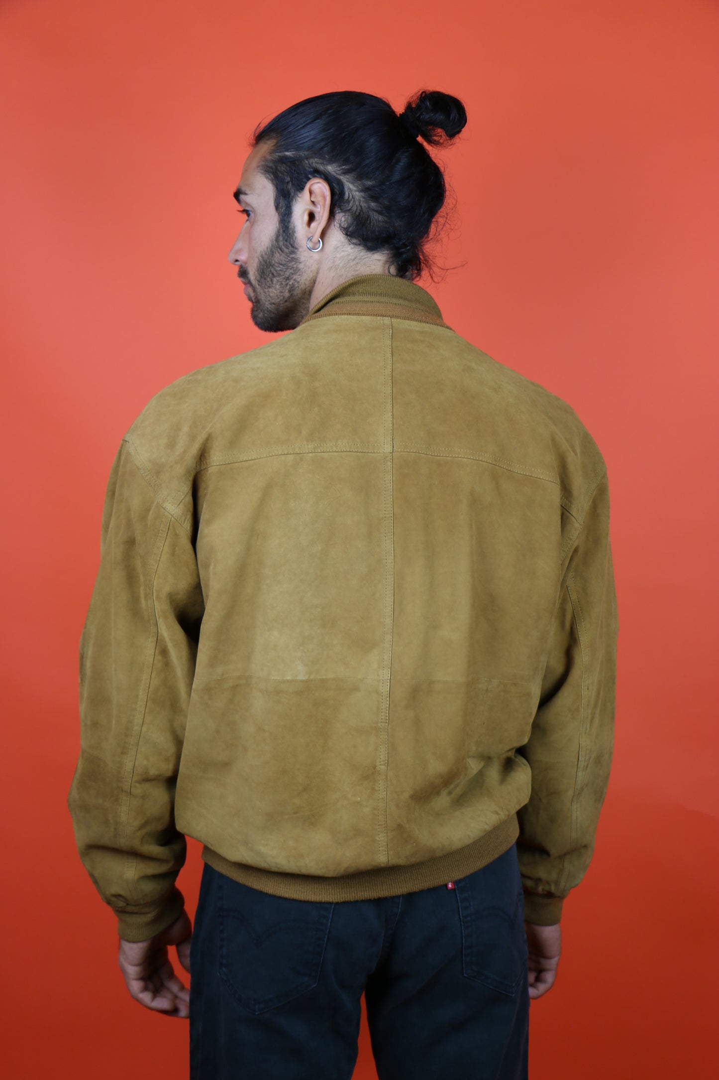Suede Jacket Genuine Leather - vintage clothing clochard92.com