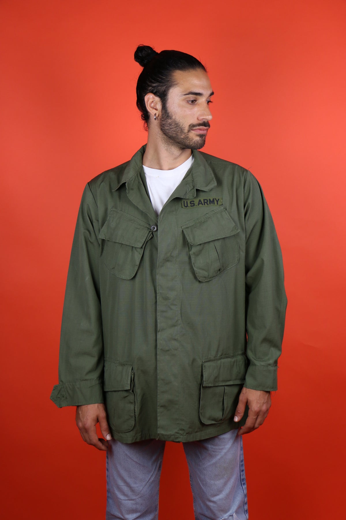 U.S. Army Jungle Jacket 3rd Pattern Deadstock - vintage clothing clochard92.com