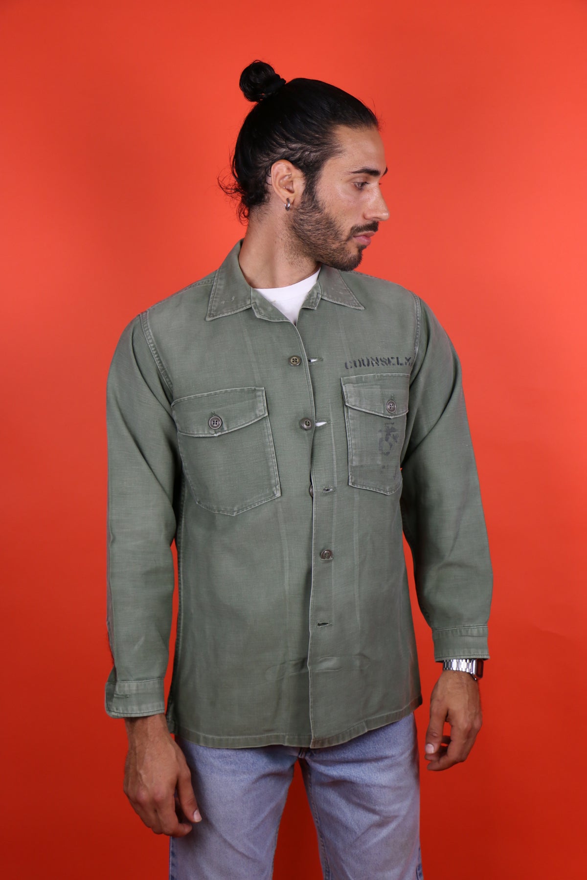 USMC OG-107 Shirt - Vintage clothing clochard92.com