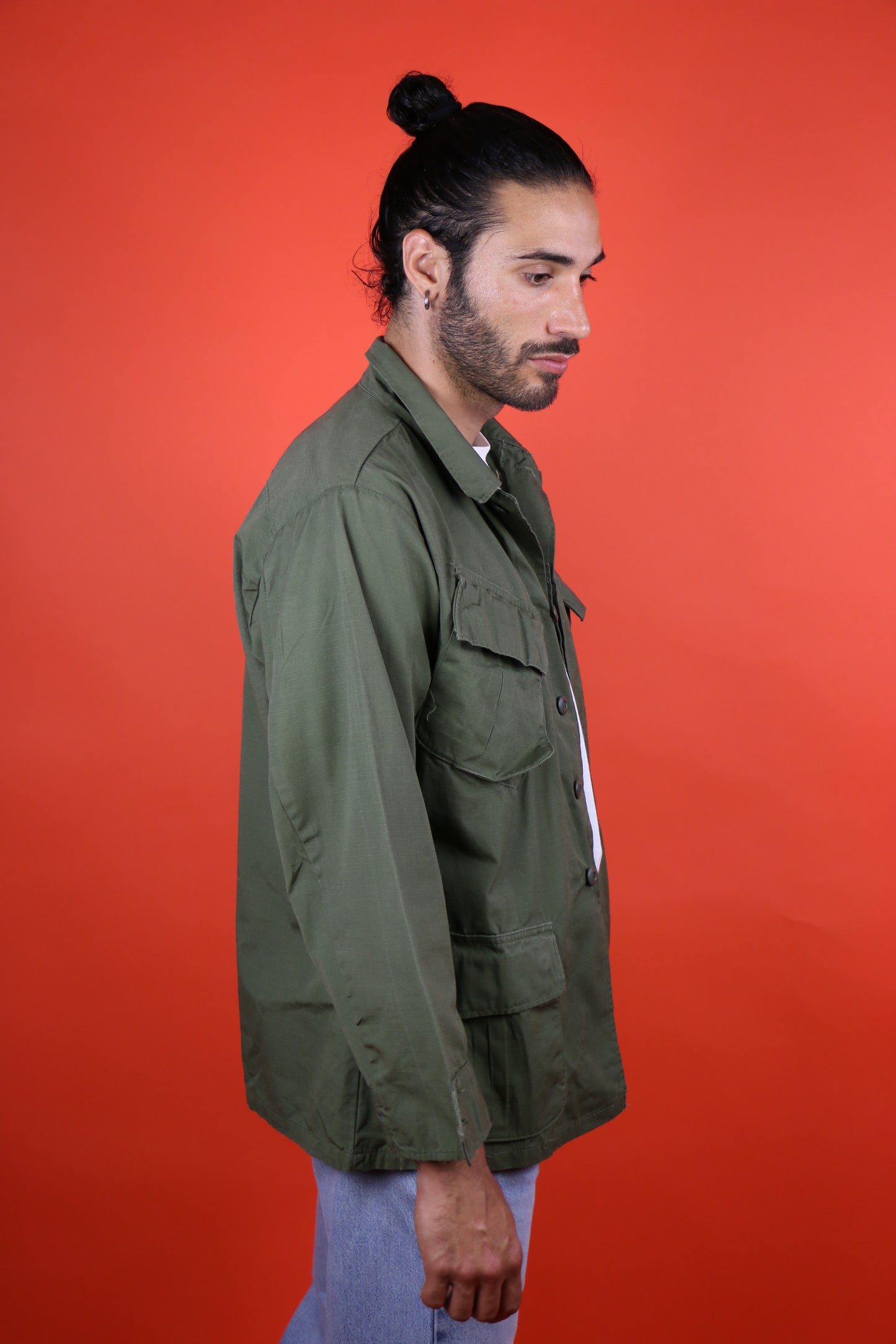 Jungle Tropical Jacket Medium Short - vintage clothing clochard92.com