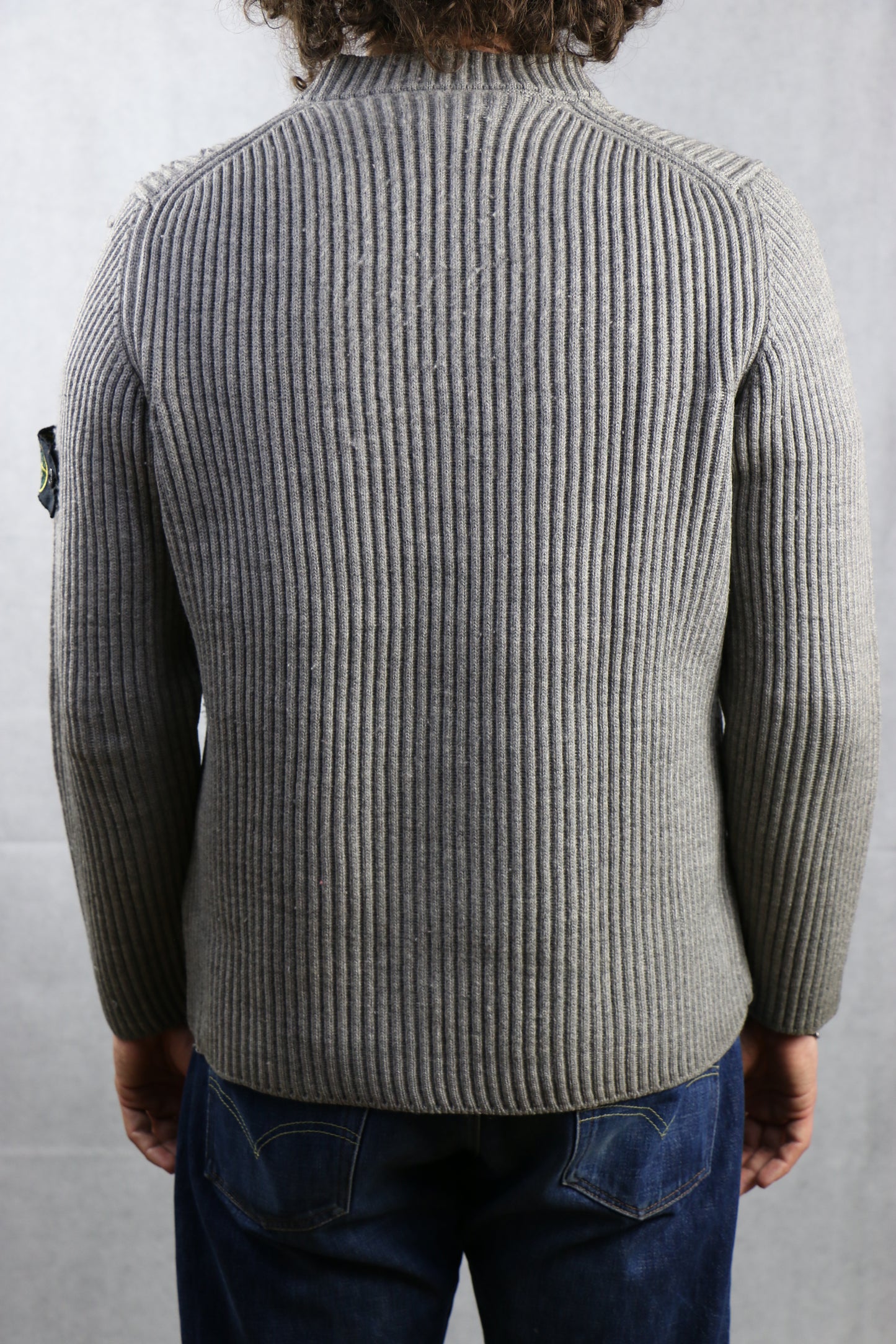 Stone Island Gray Sweater - vintage clothing clochard92.com