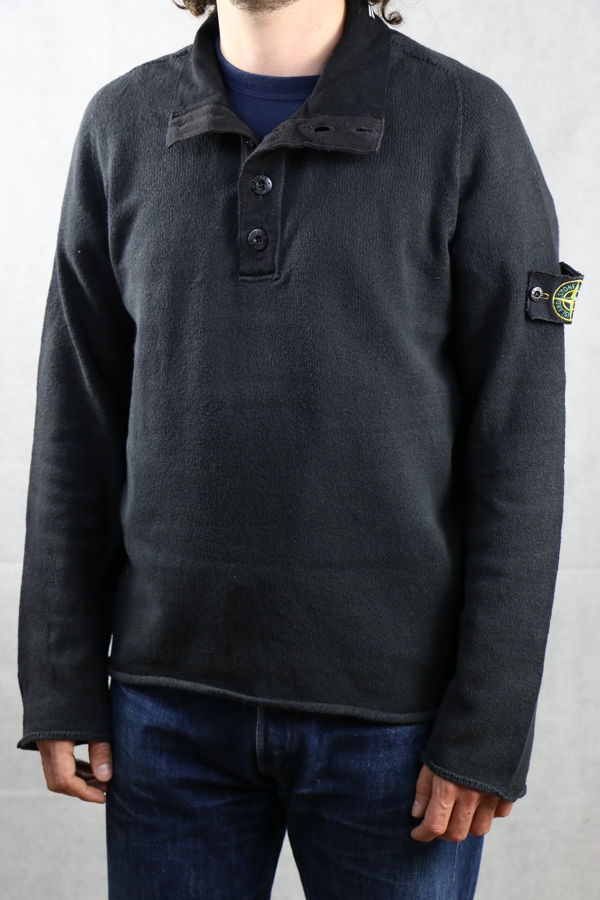 Stone Island Turtleneck Black
