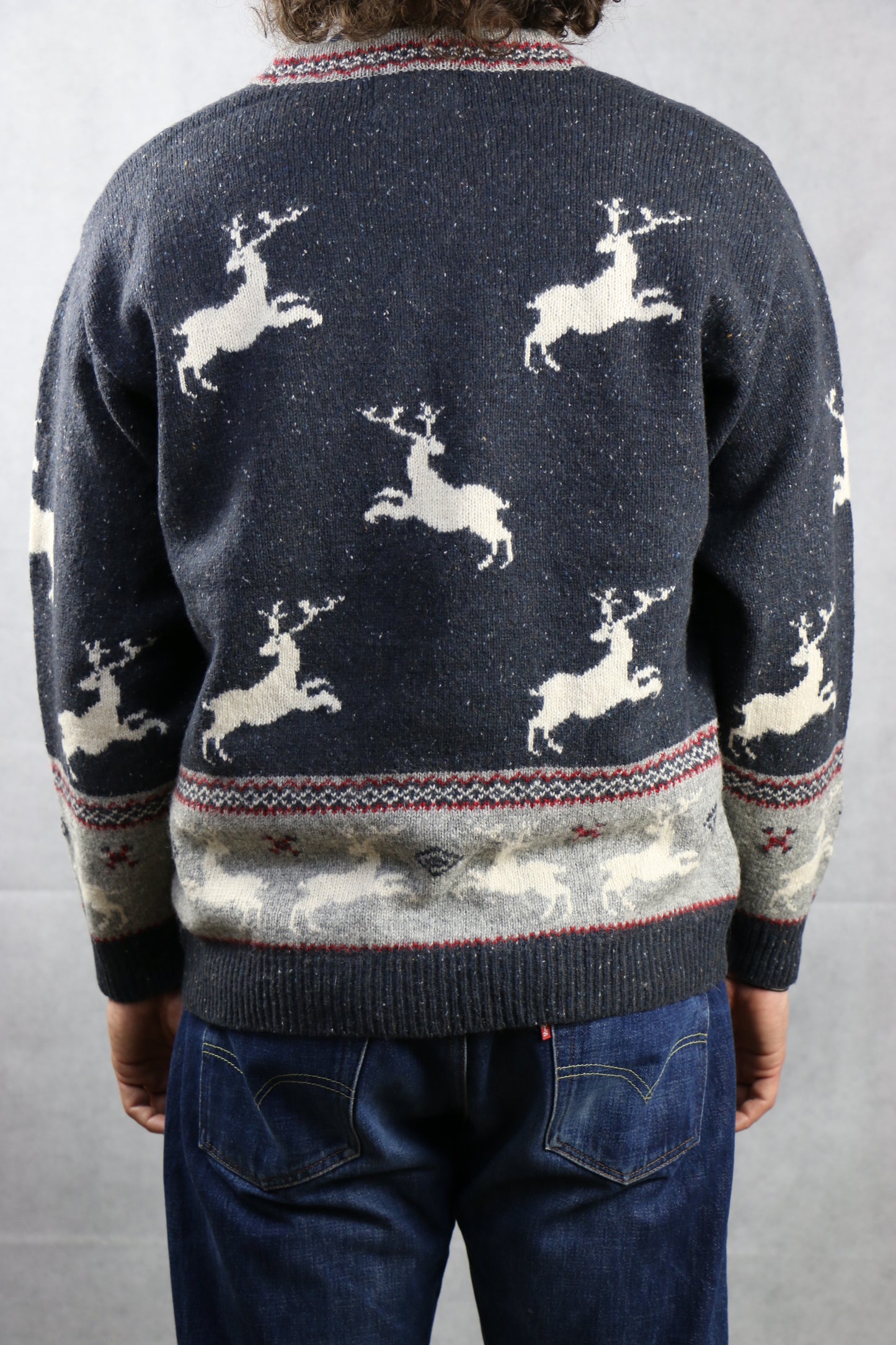 Woolrich Sweater With Reindeer - vintage clothing clochard92.com