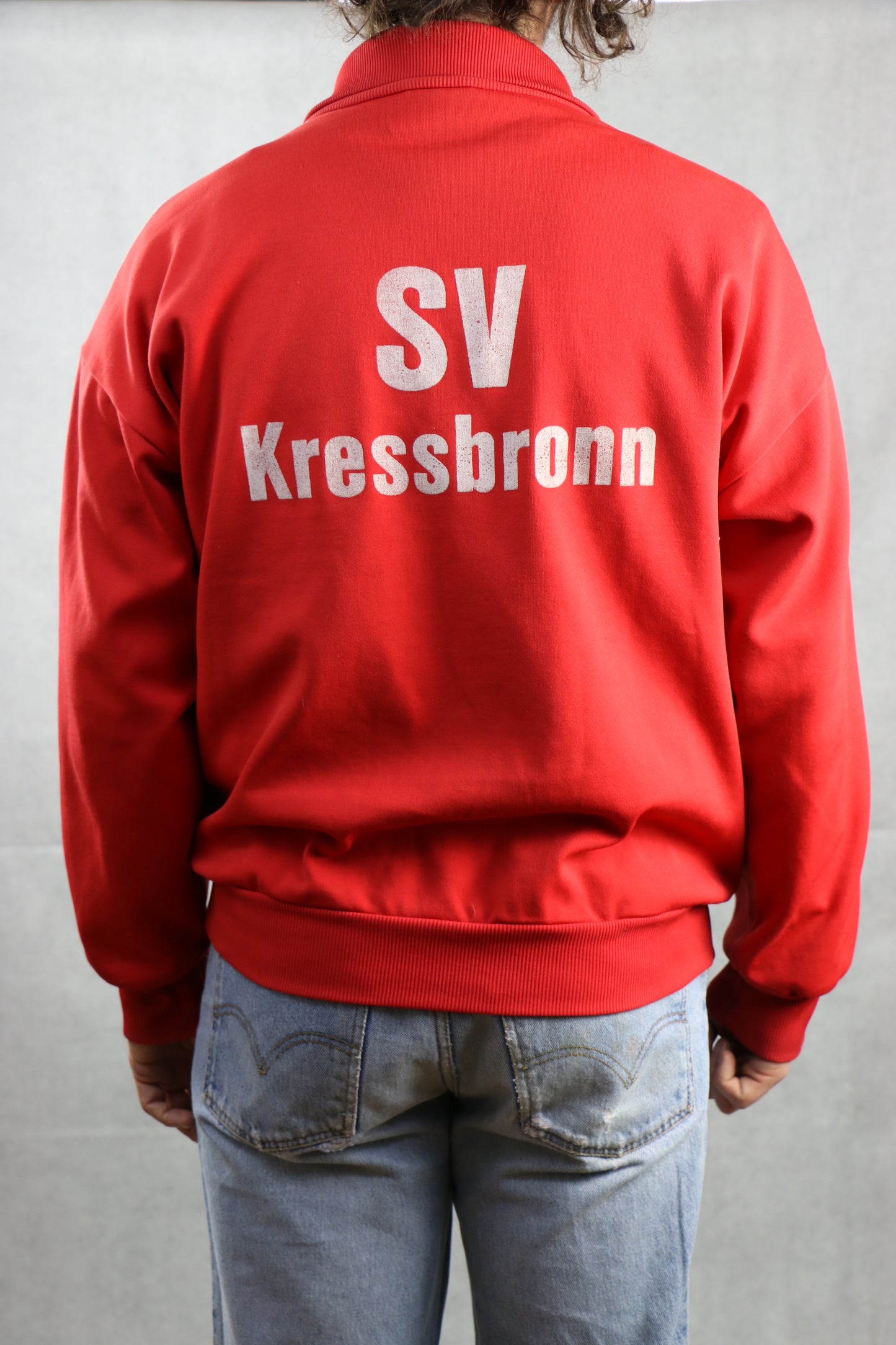 Adidas Red Track Jacket - vintage clothing clochard92.com