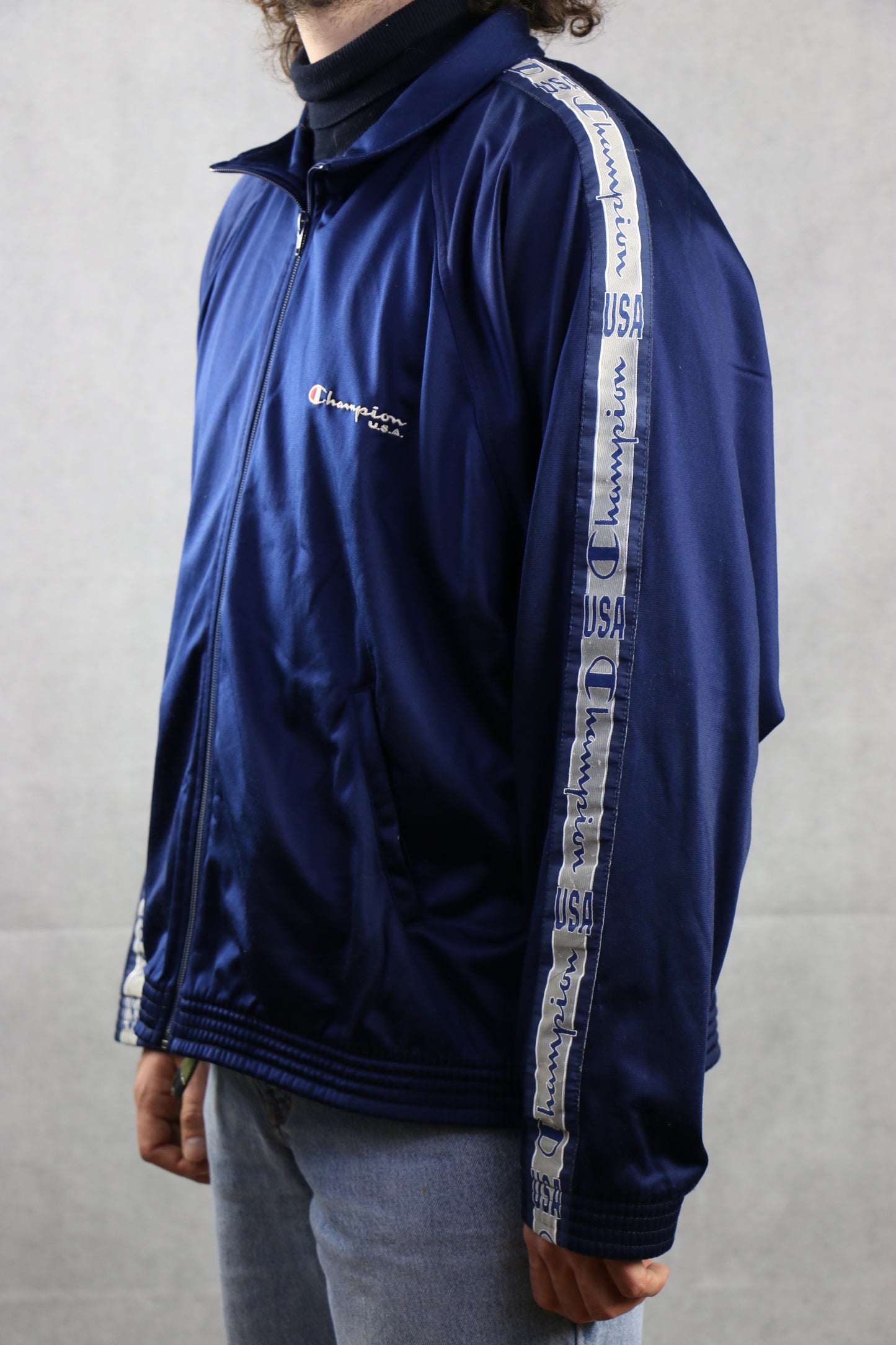 Champion U.S.A. Track Jacket - vintage clothing clochard92.com
