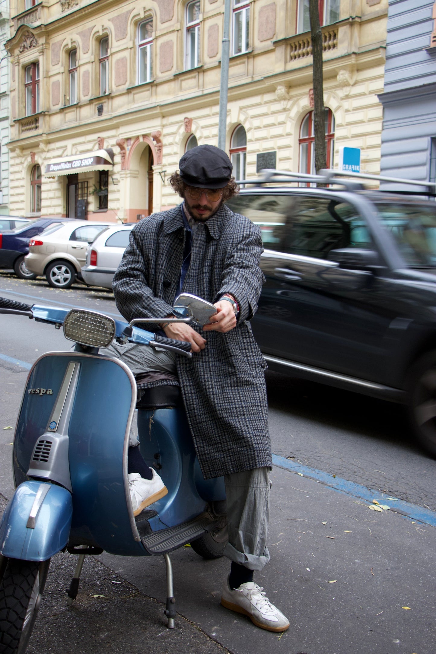 Aquascutum Checkered Wool Coat - vintage clothing clochard92.com