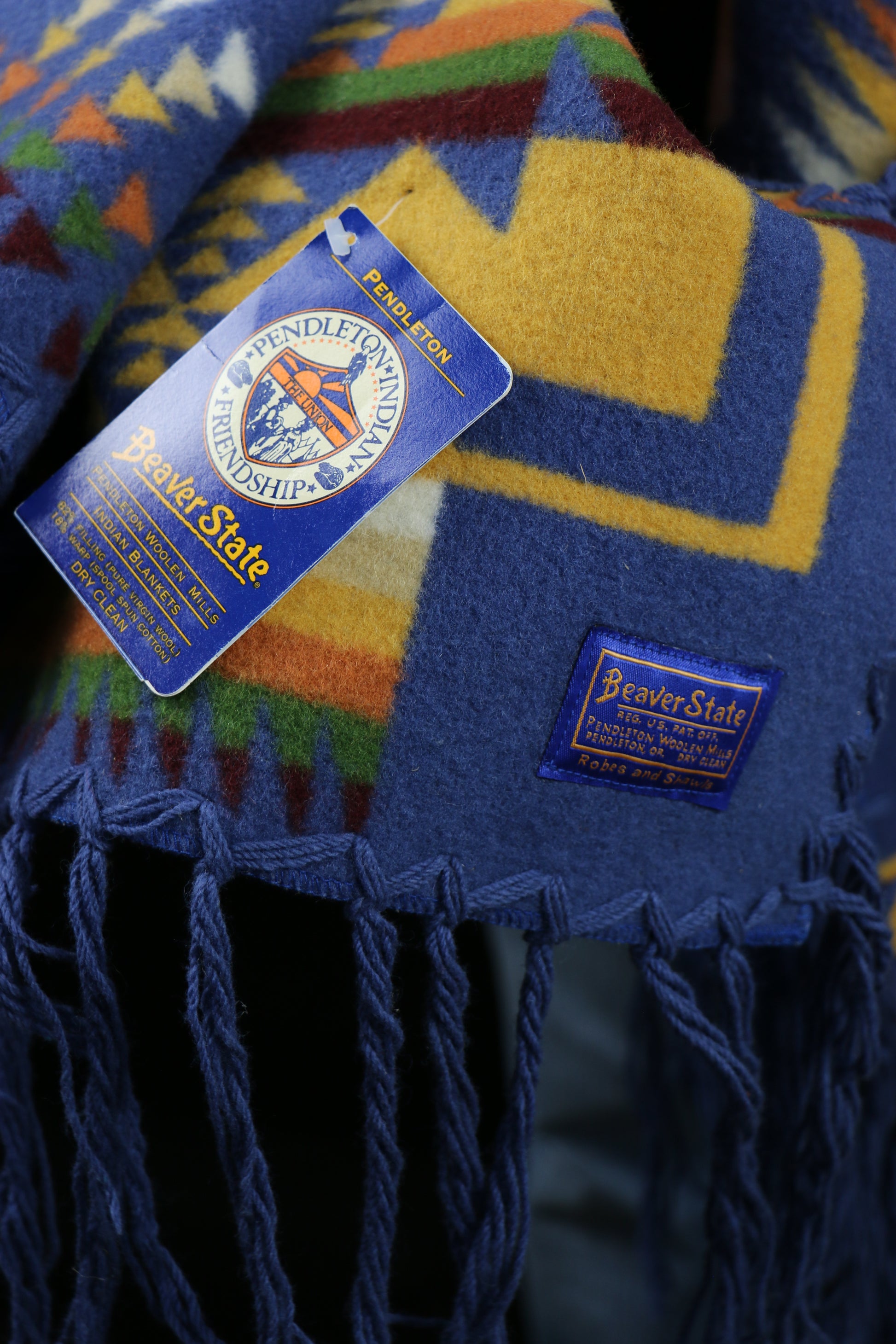 Pendleton Beaver State NAVAJO Blanket, clochard92.com, Vintage Store Clochard92.com