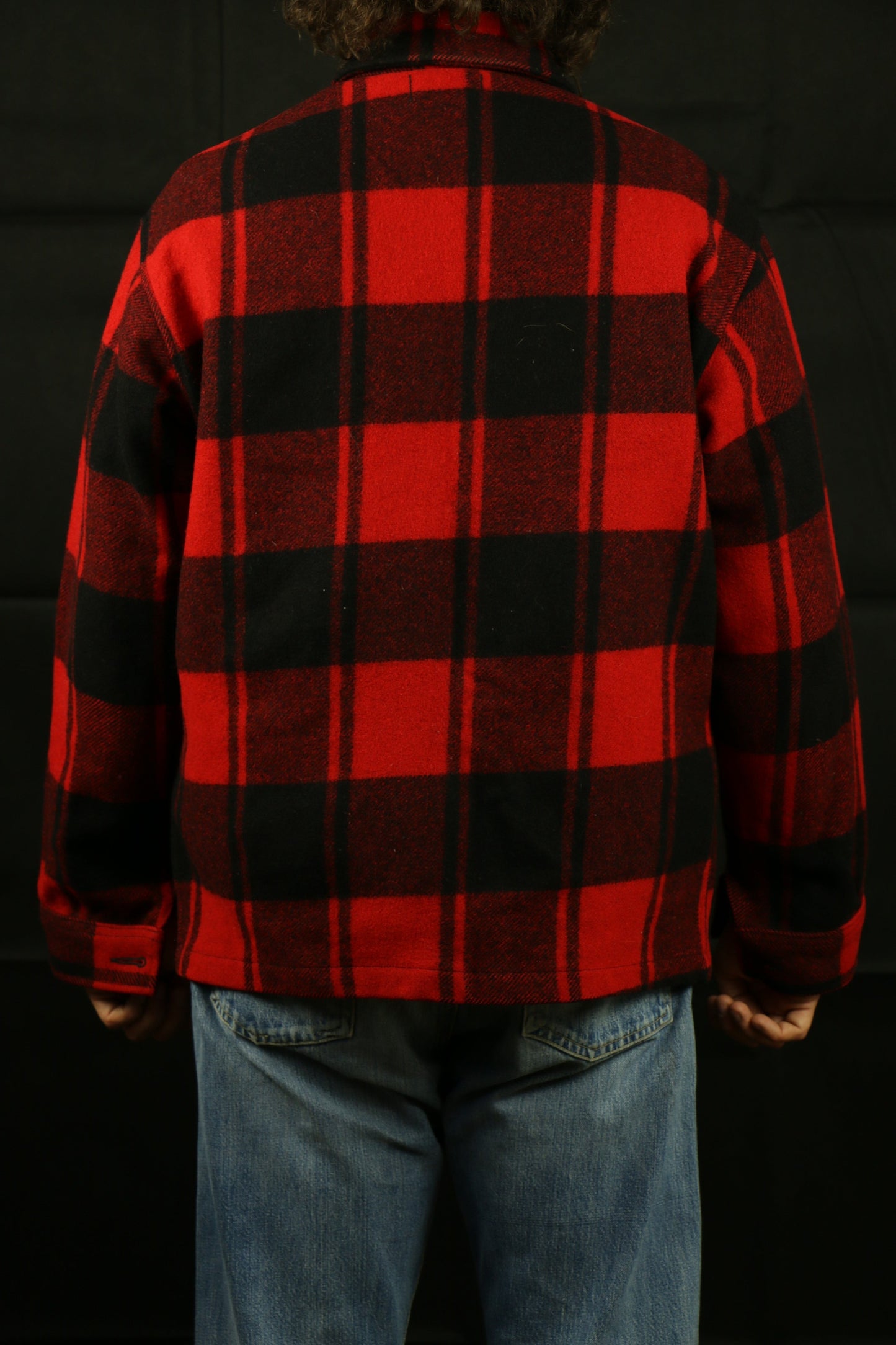Pendleton Red and Black CPO 90s, clochard92.com
