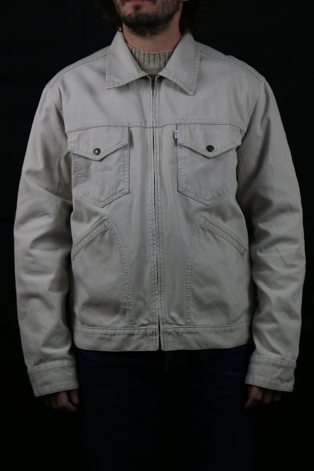LEVI'S Denim Jacket White TAG, clochard92.com