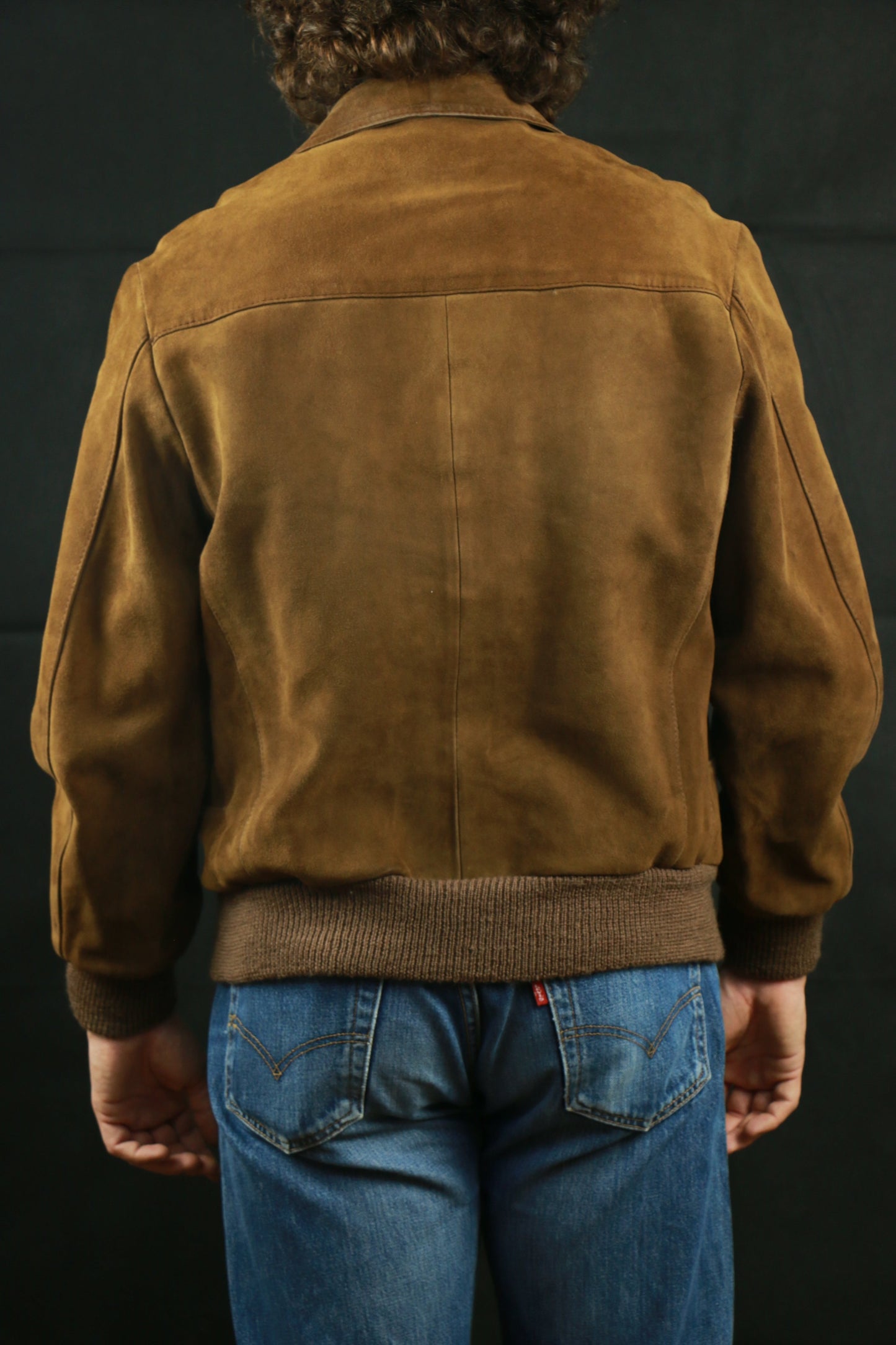 Deerskin Suede Jacket Cardigan Cut, clochard92.com