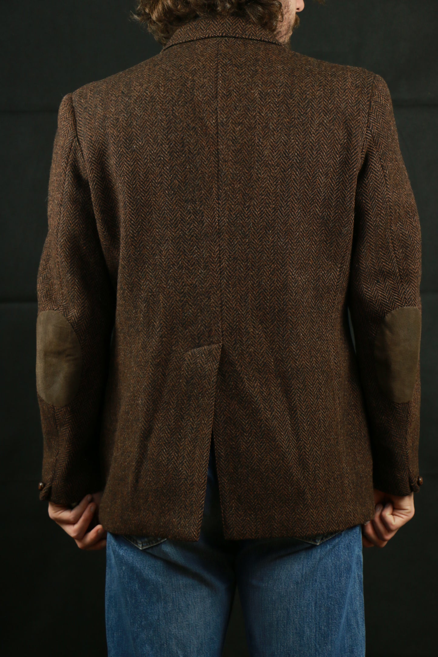 Harris Tweed 3 Buttons Jacket, clochard92.com