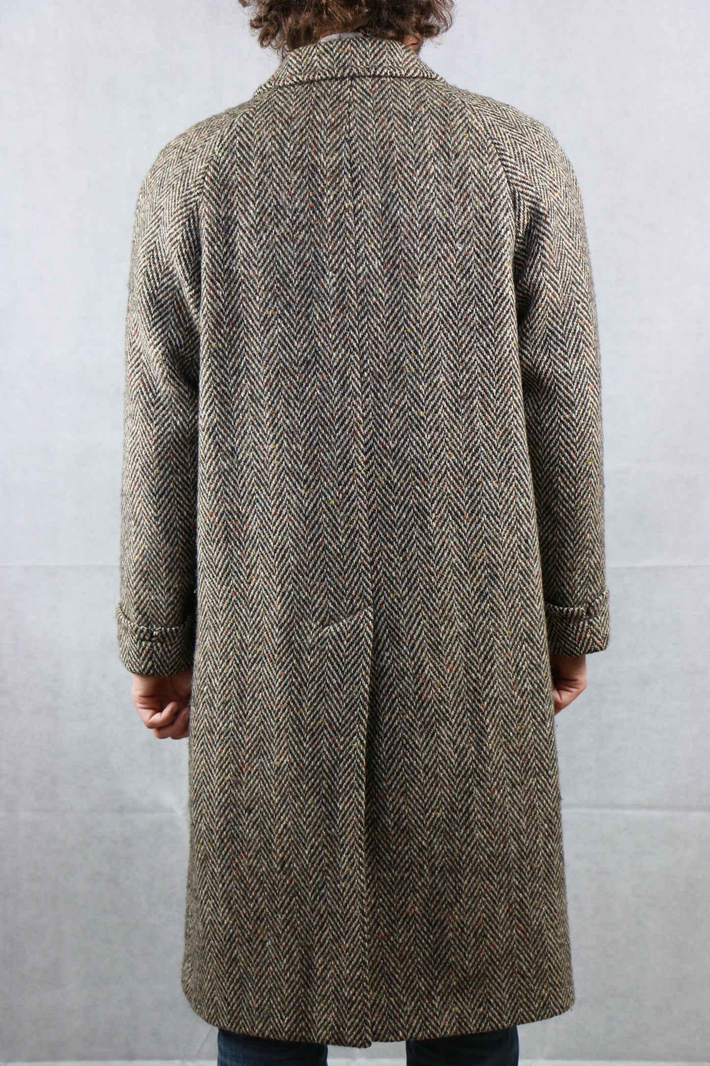 Aquascutum Irish Tweed coat - vintage clothing clochard92.com