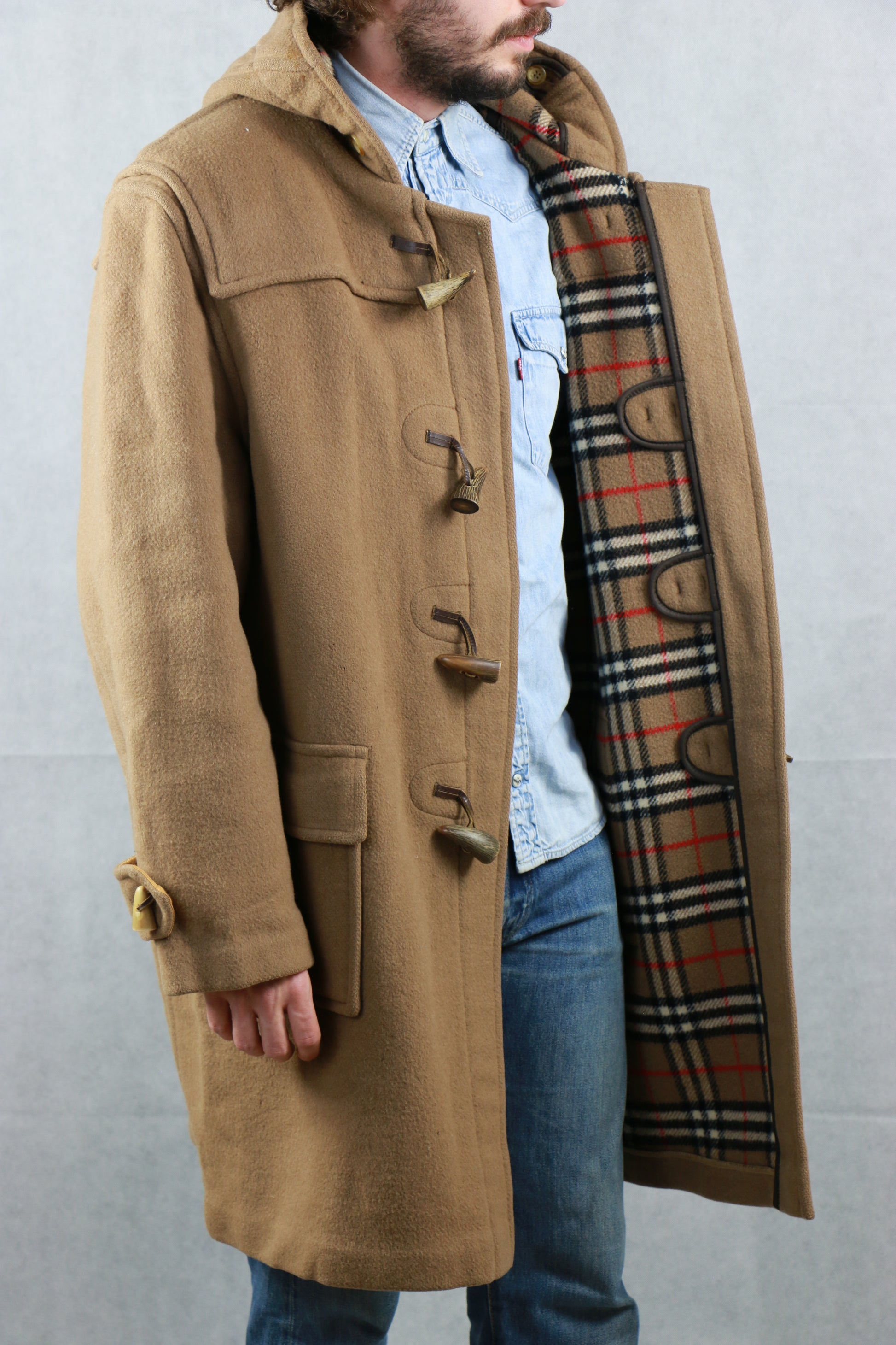 Burberry Duffle Coat, clochard92.com, Vintage Store Clochard92.com