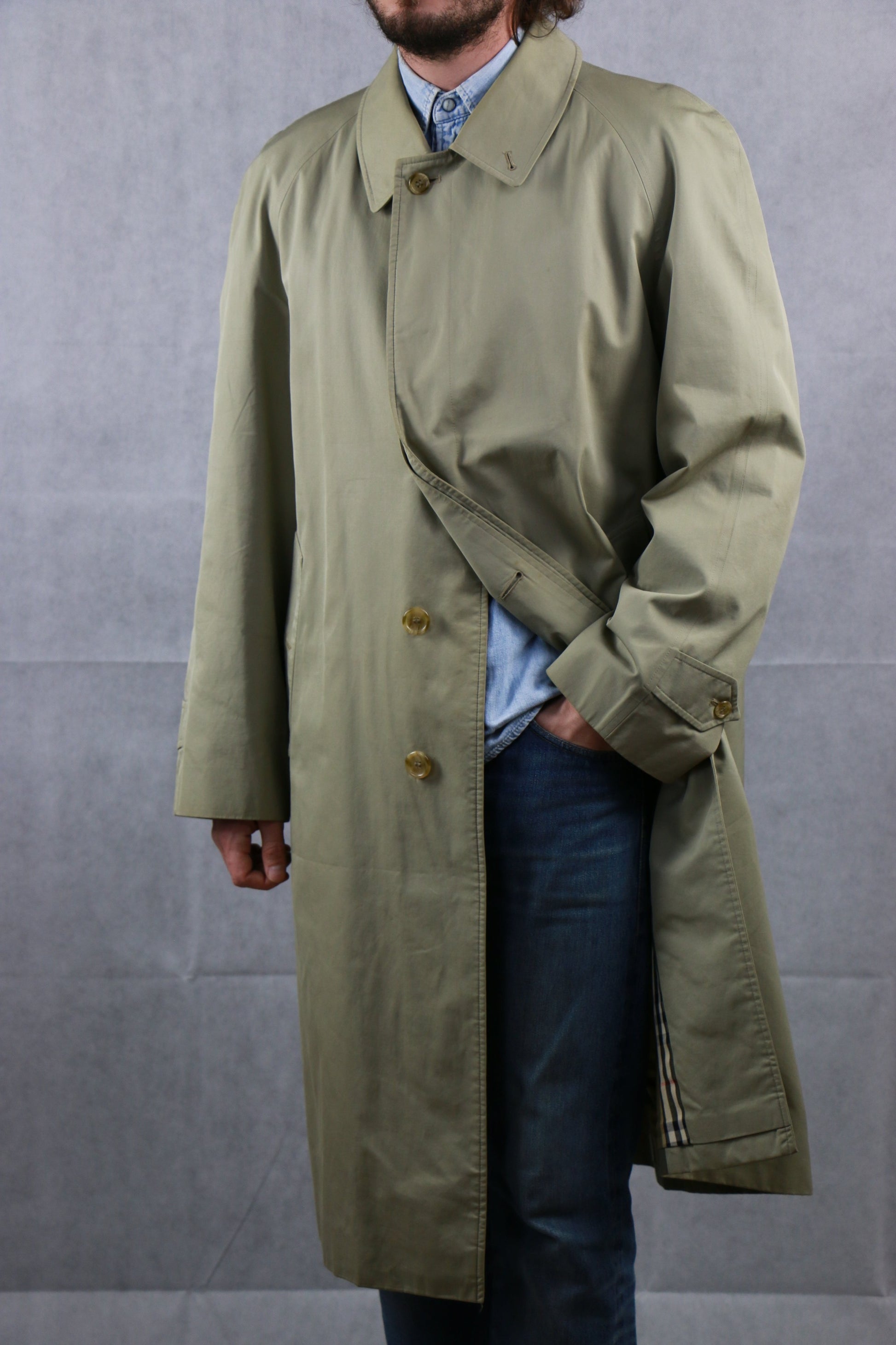 Burberry Trench Coat, clochard92.com, Vintage Store Clochard92.com