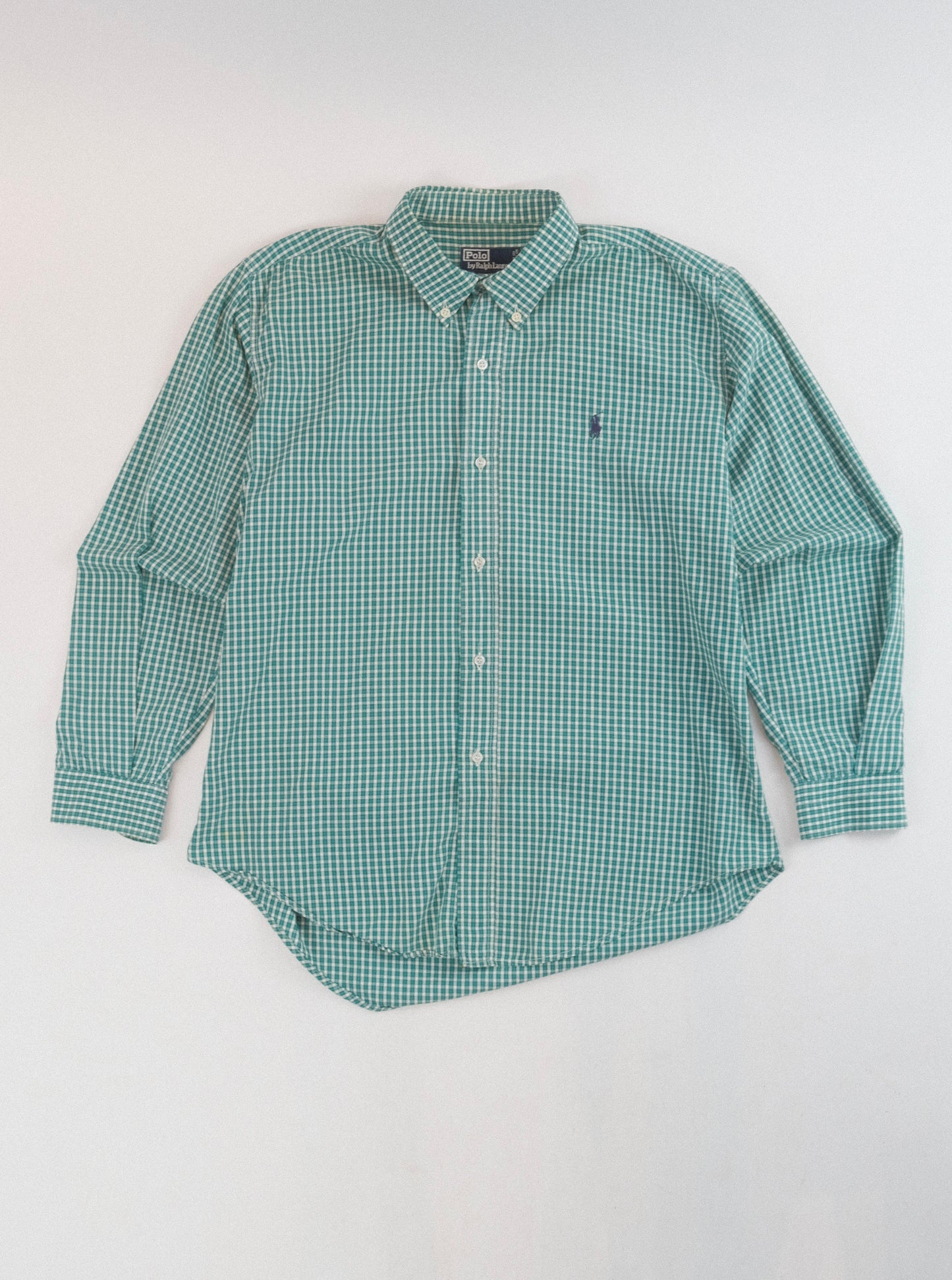 80s Polo Ralph Lauren checkered shirt M