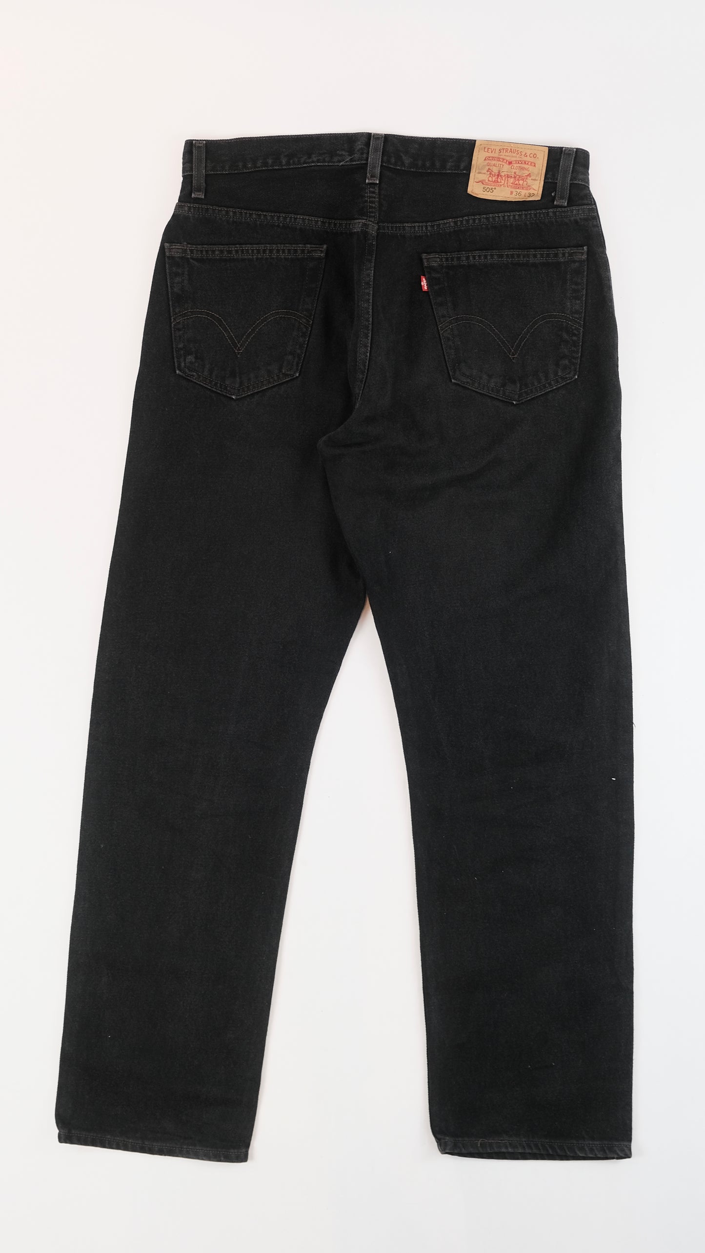 Vintage Levi's black jeans 505 w36