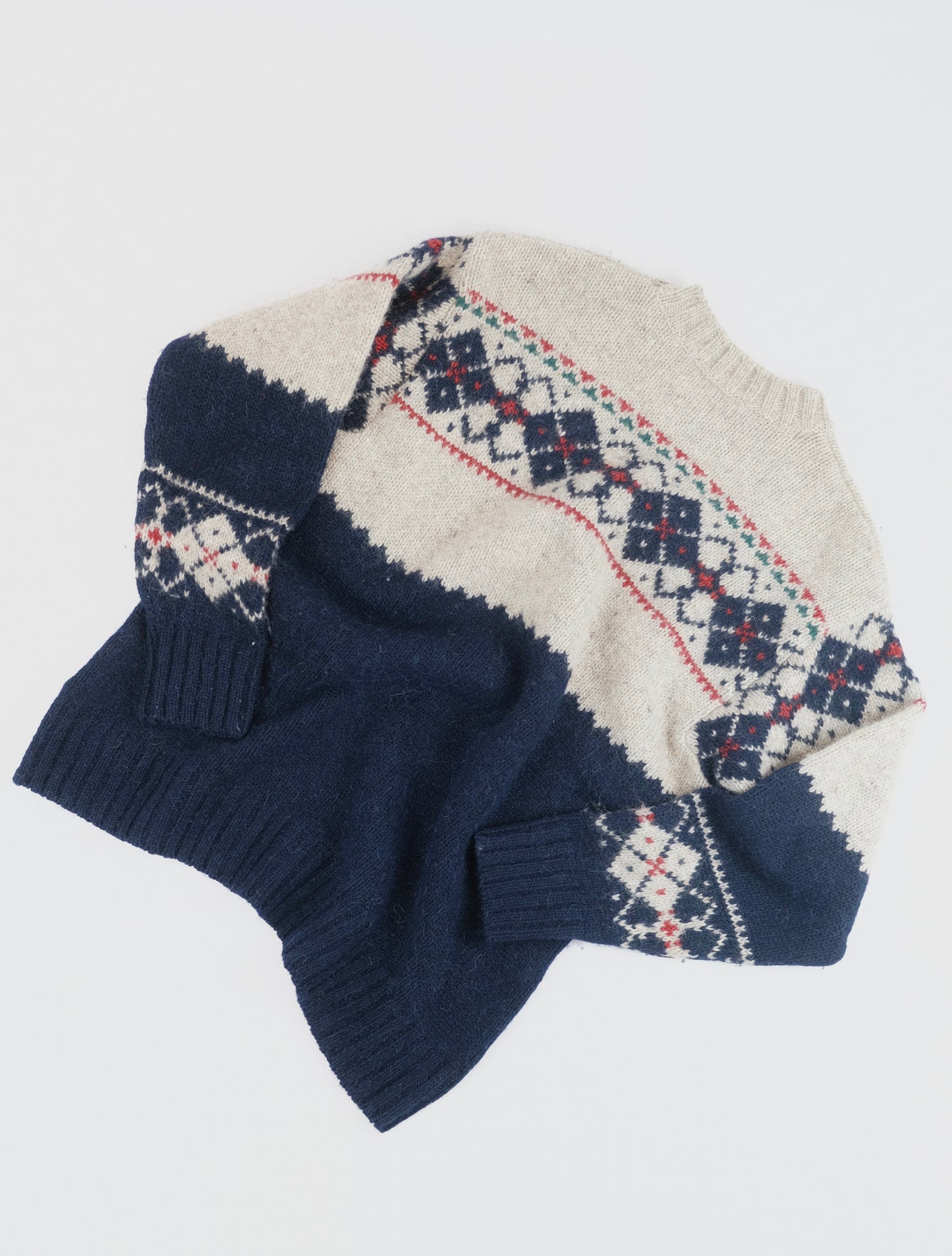 90s John Ashfield knitted horse sweater