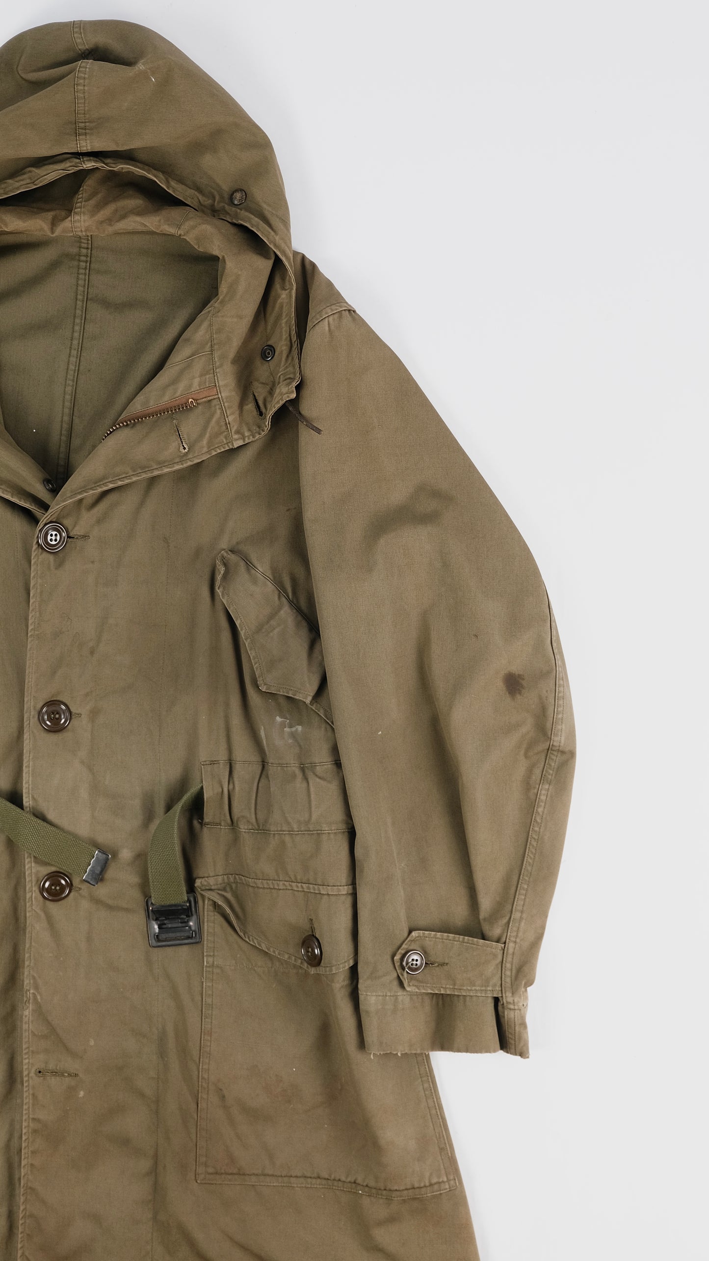 40s M-47 US Army Parka coat L