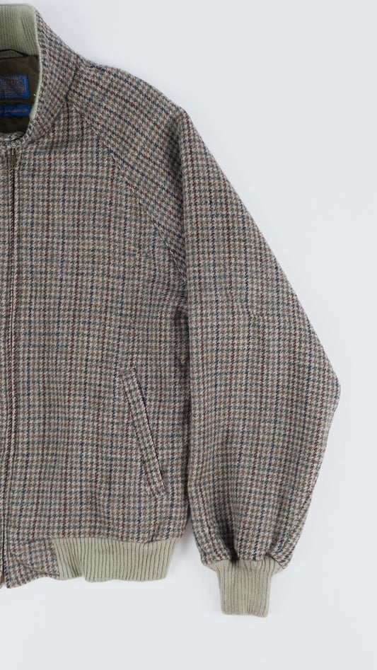 60s Pendleton Harrington tweed jacket M