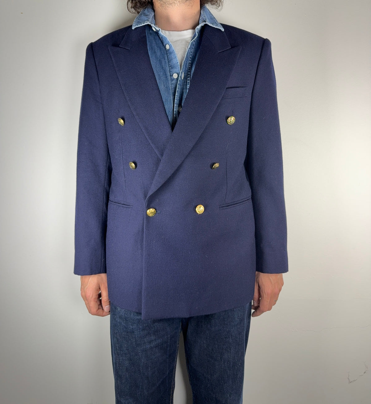 Giacca da completo doppiopetto sartoriale L