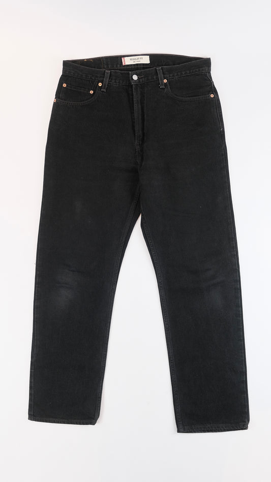 Vintage Levi's black jeans 505 w36
