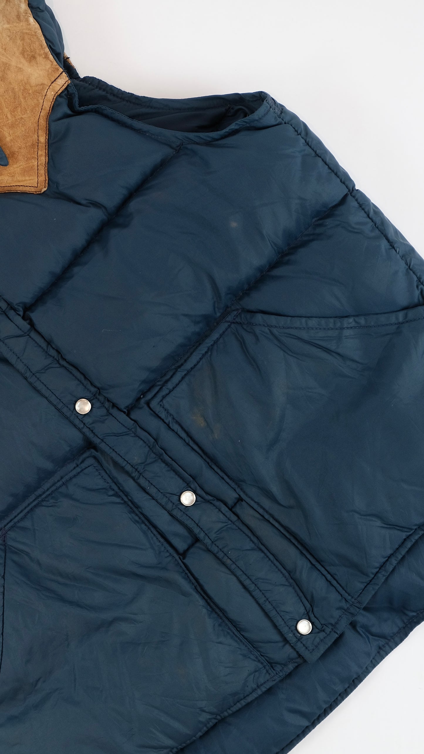 80s Woolrich down vest S