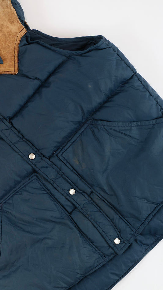80s Woolrich down vest S