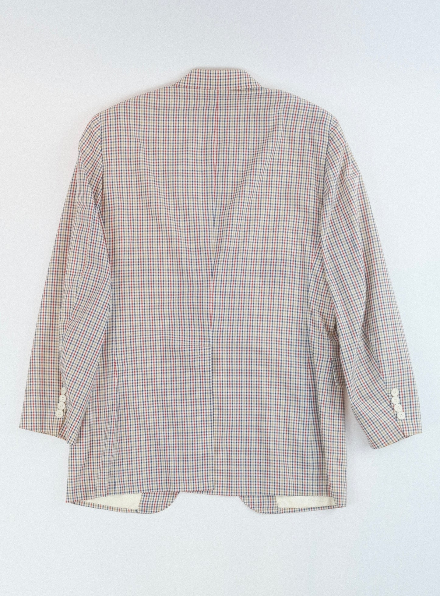 1970s Made in USA checkered jacket M