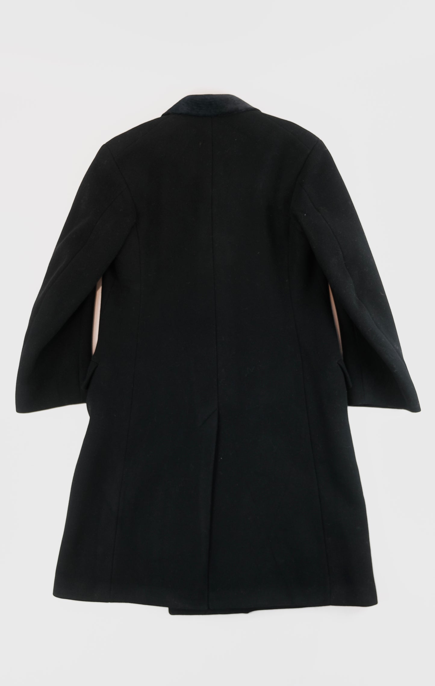 40s evening wool coat