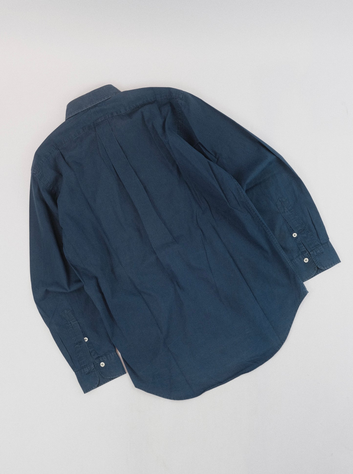 80s Ralph Lauren blue button down shirt