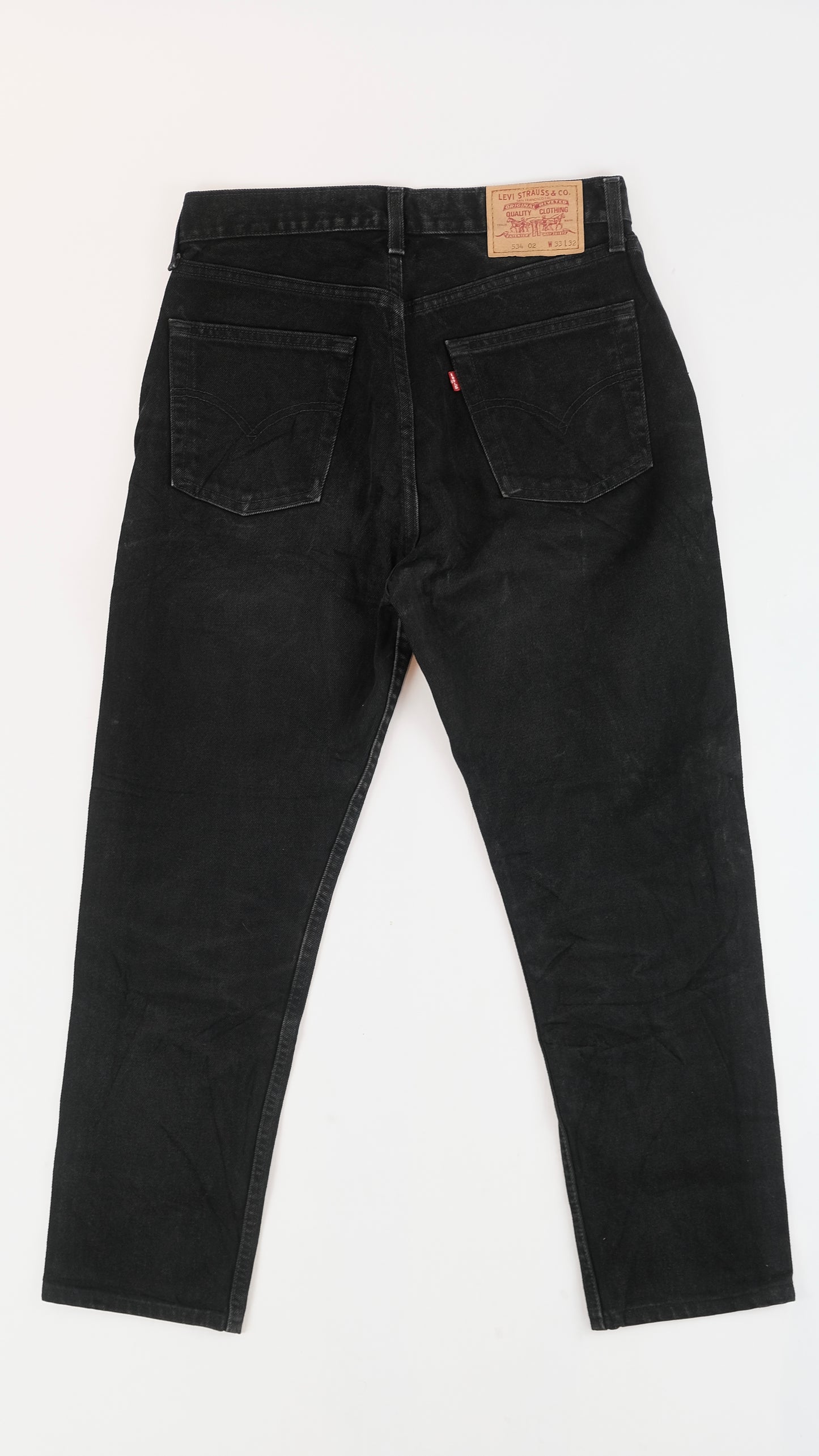 Vintage Levi's black jeans 534 w33
