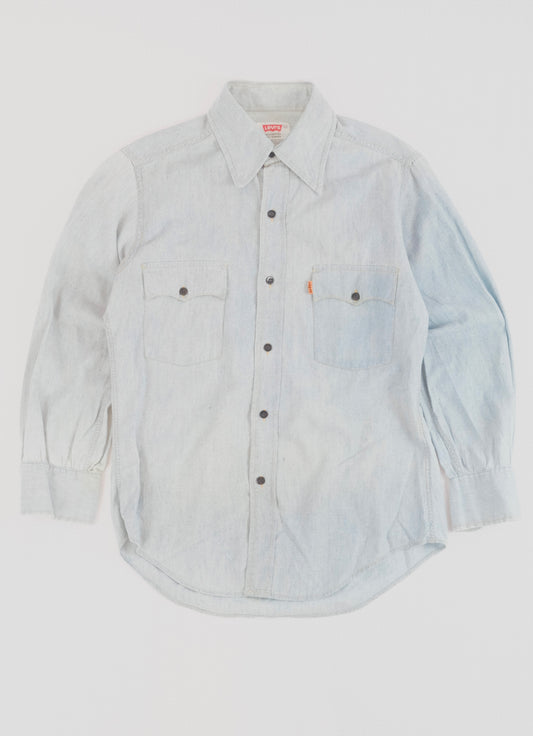 70s Levi’s denim western shirt S