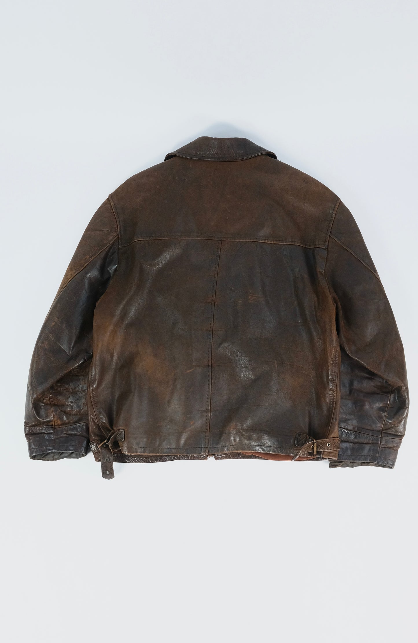 Vintage leather jacket L