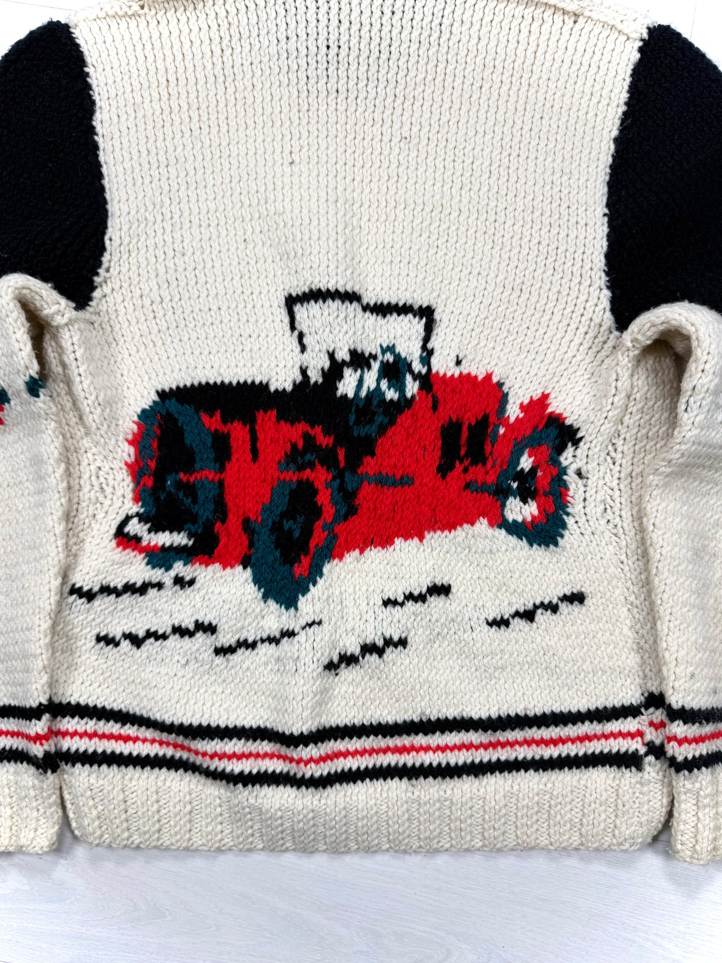 Hand knitted Cardigan M