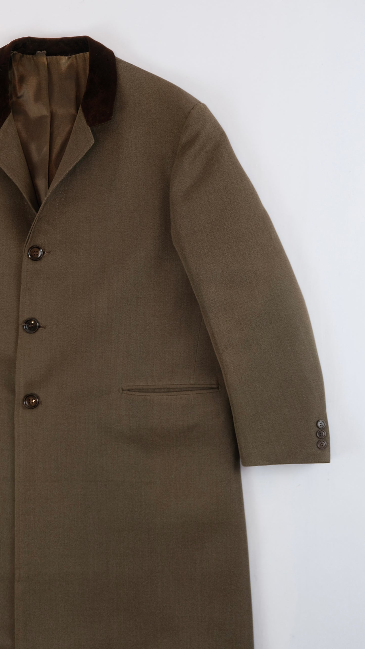 50s tailor made coat M