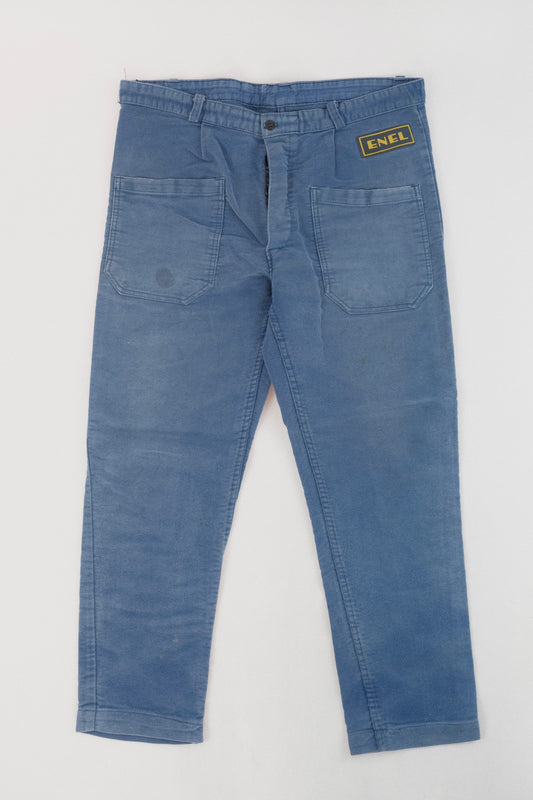 70s ENEL Work moleskine Pants