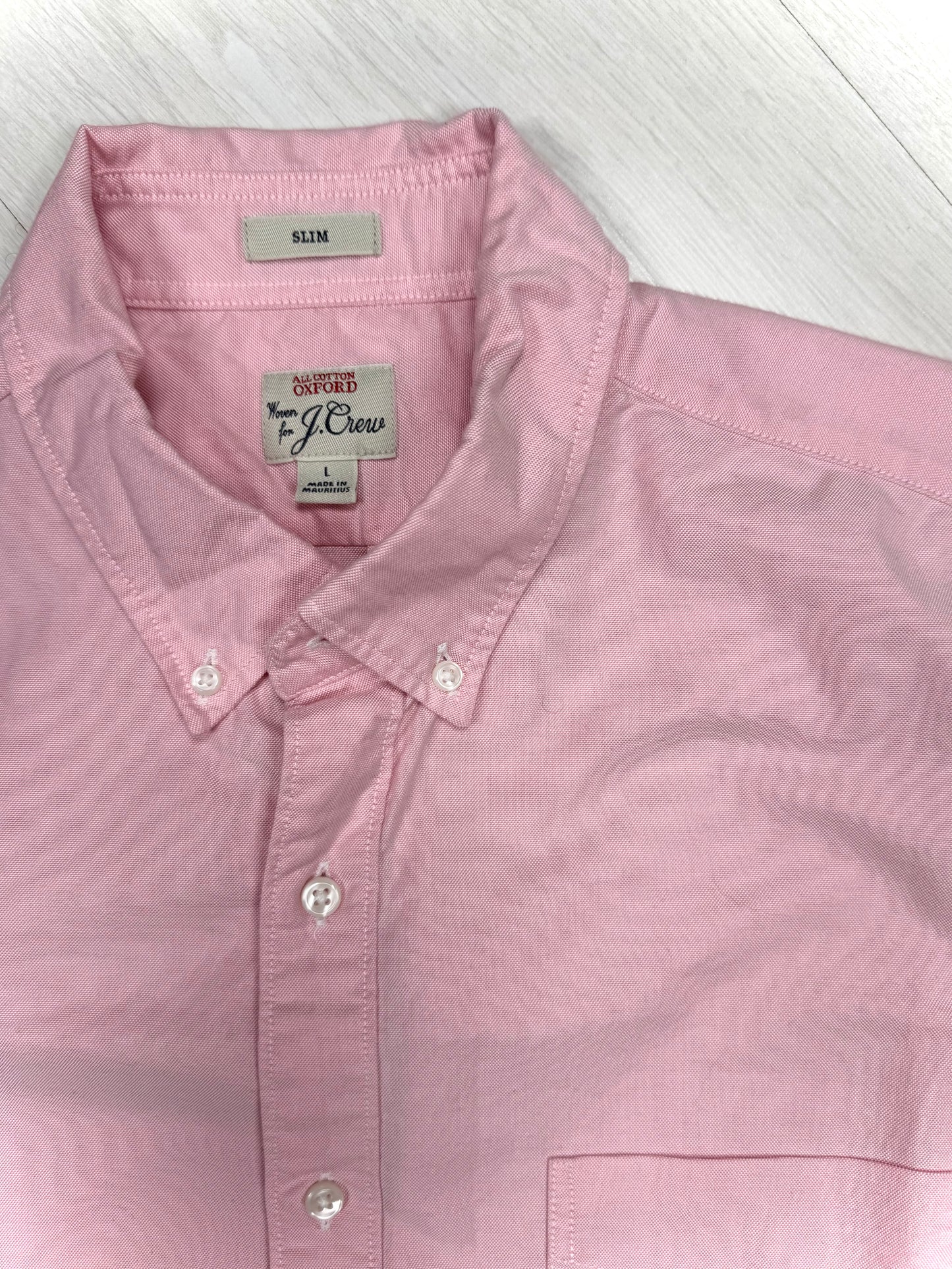 Jcrew Pink Shirt L