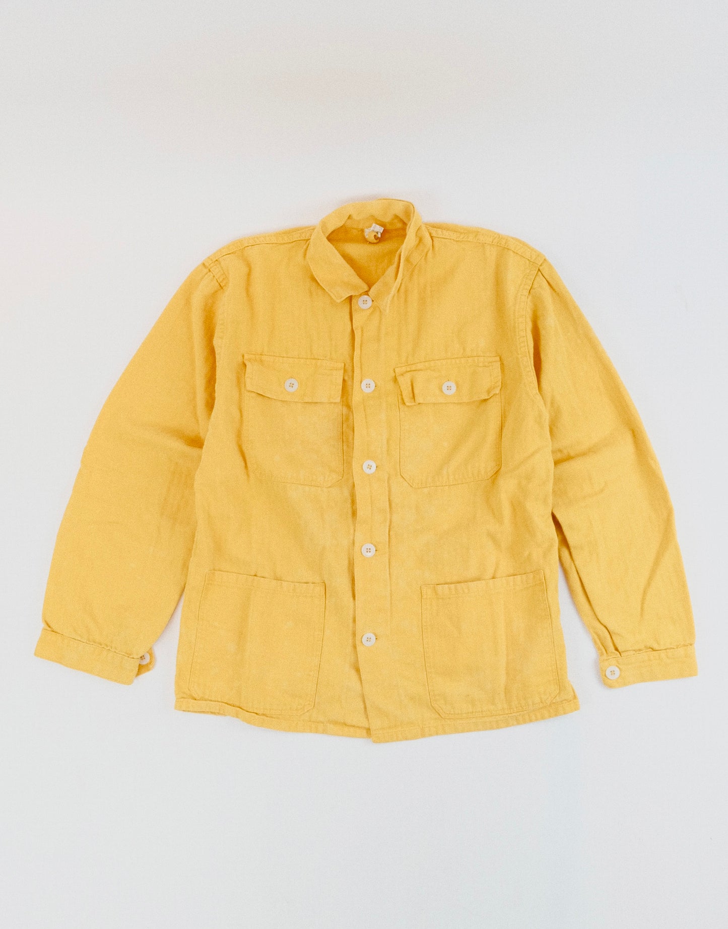 70s yellow Work jacket M