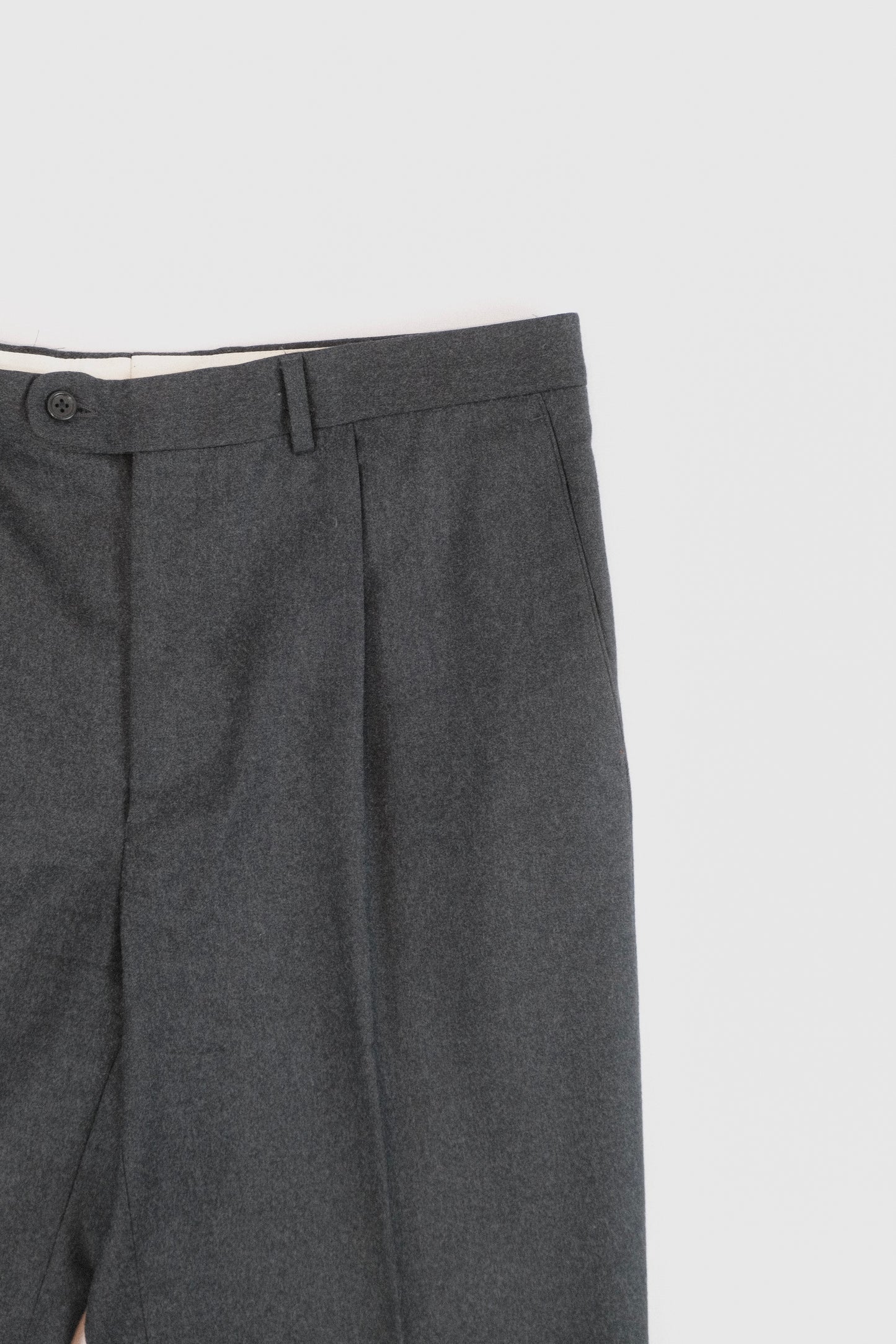 80s wool pleated trousers