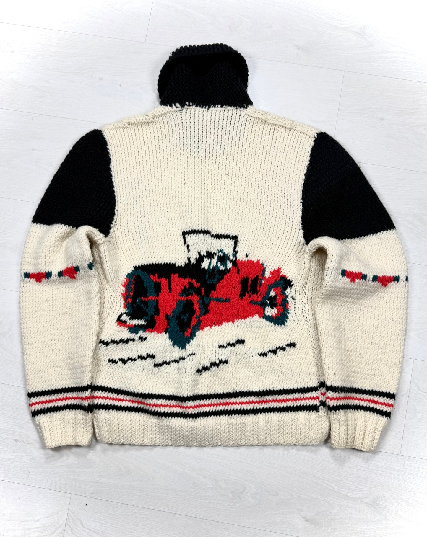 Hand knitted Cardigan M