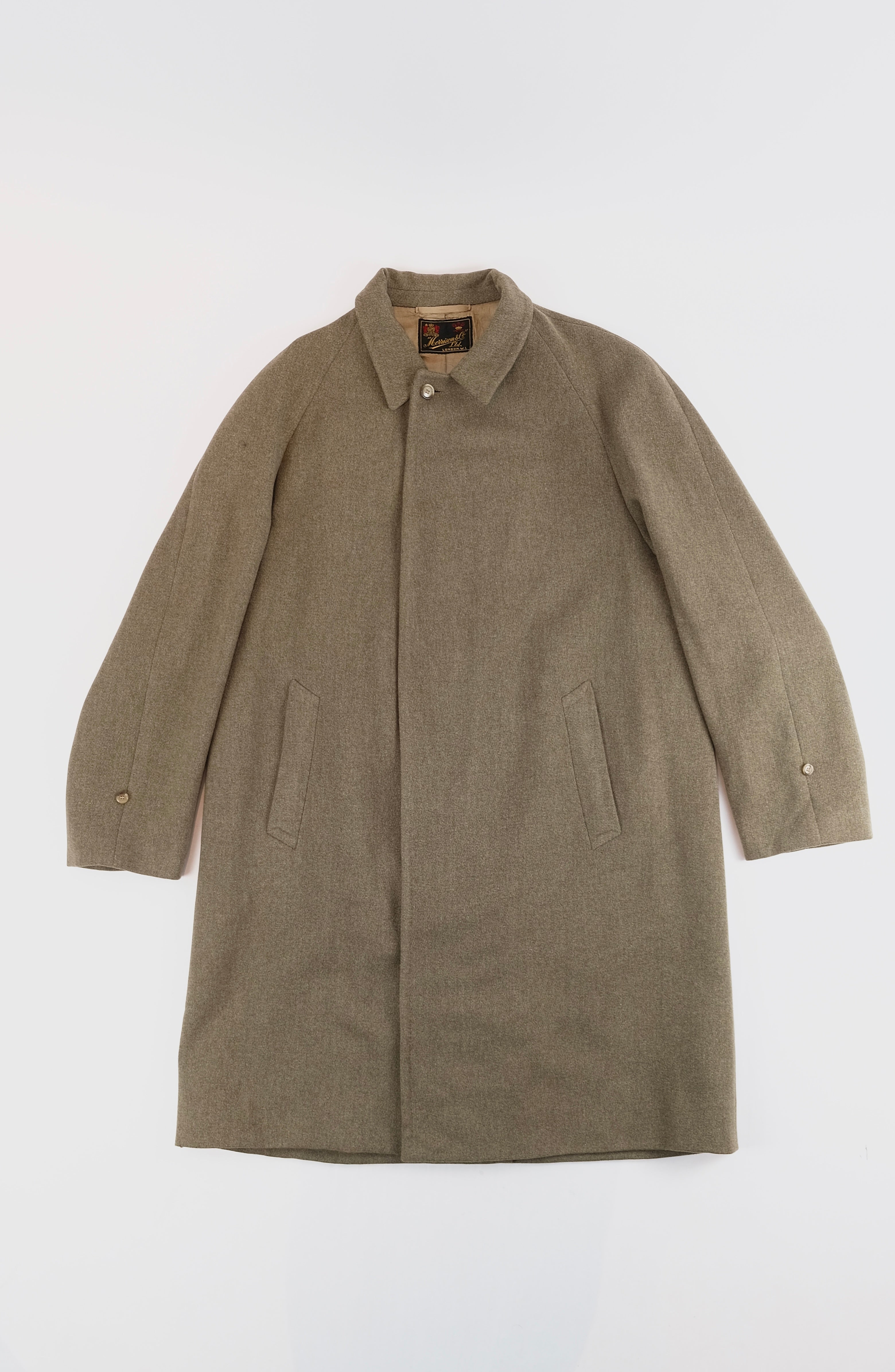 60s Morrison&Co London wool coat M ~ Vintage Store Clochard92.com