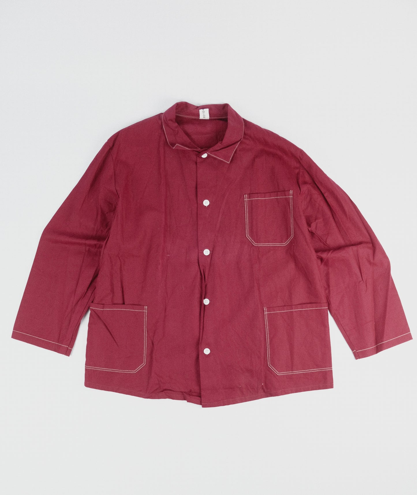 70s red Work jacket XL