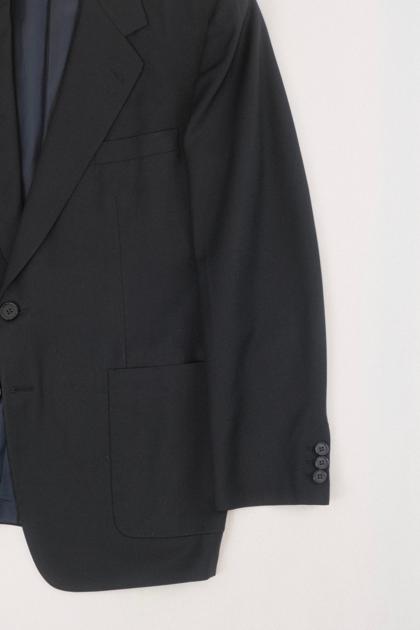 90s Burberry navy blazer XL