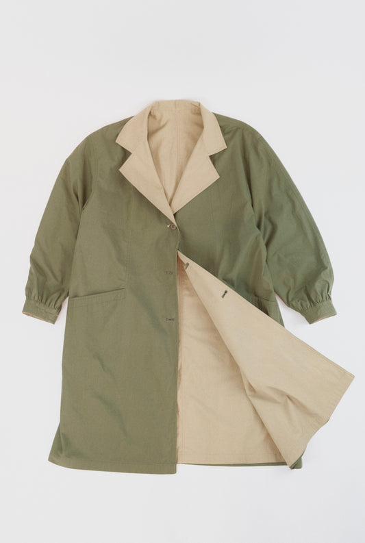 70s Reversible Trench Coat