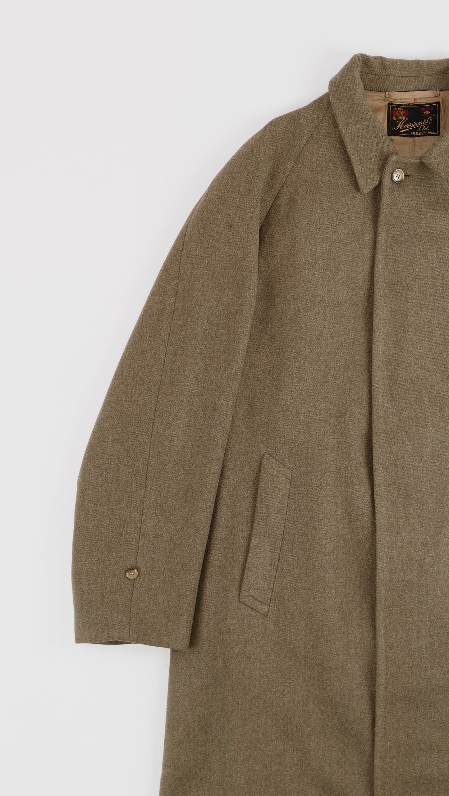 60s Morrison&Co London wool coat M
